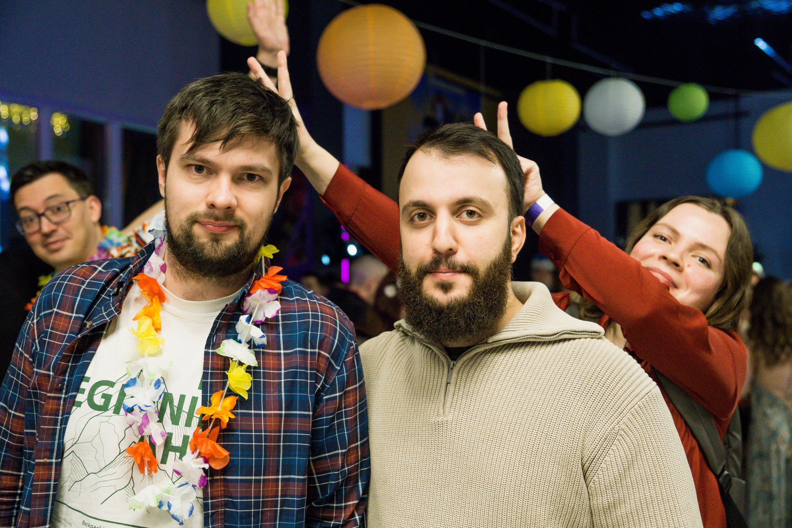 МТС корпоратив Гавайская вечеринка. Фотограф