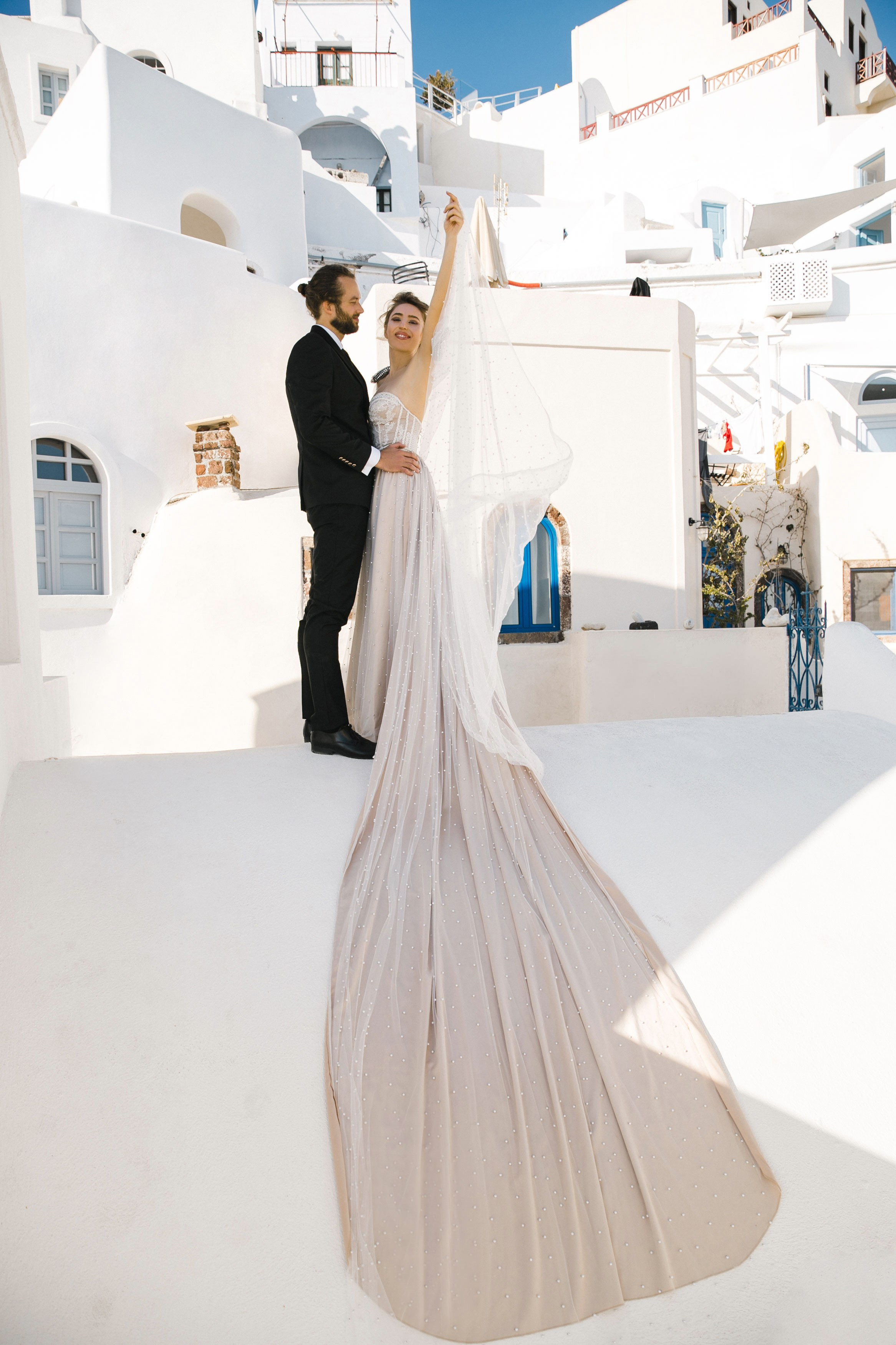 Свадьба на Санторини. Фотограф и видеограф Анна Домашенко