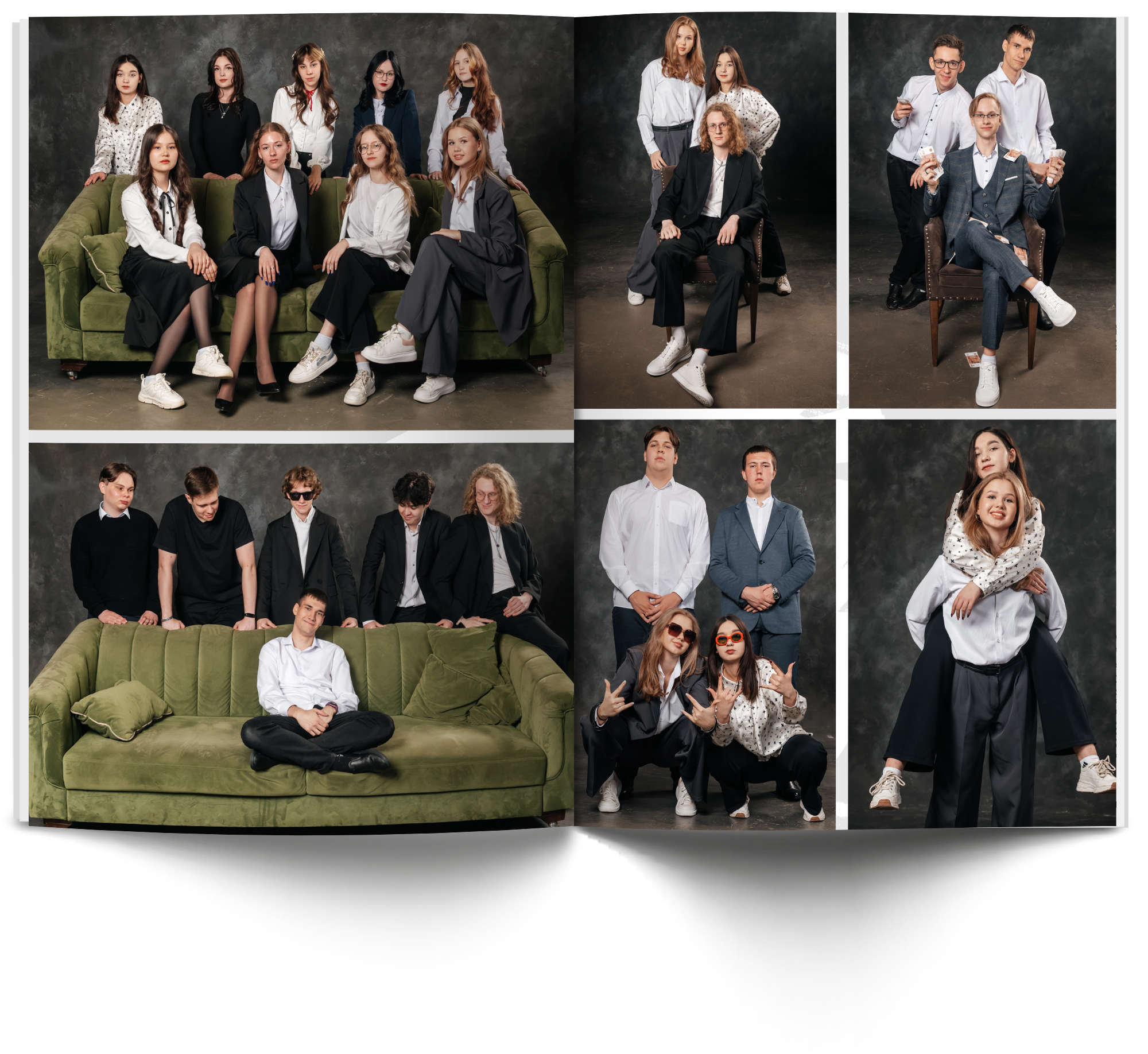 Старшие классы. Современные выпускные альбомы в Новосибирске