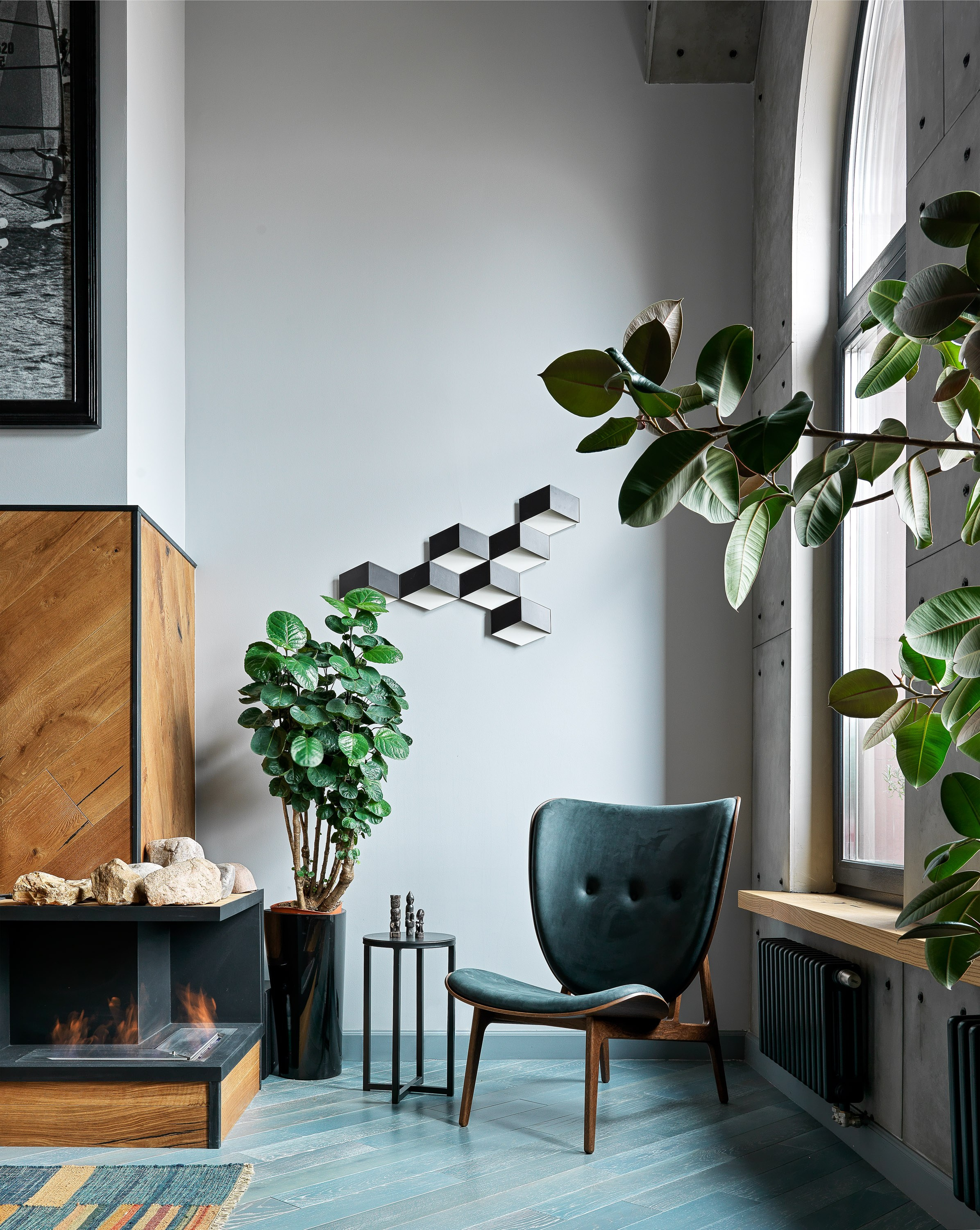 Двухуровневая квартира в Москве