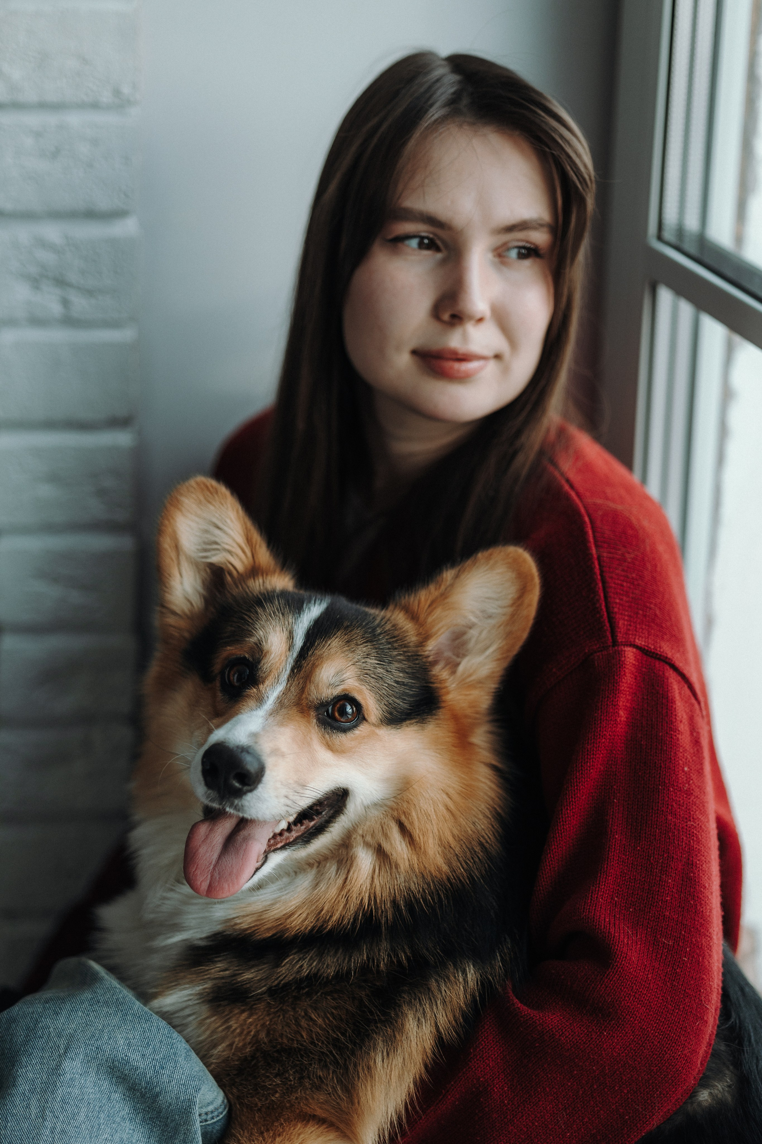 Настя и Коржик. Фотограф — Анималист | Санкт-Петербург