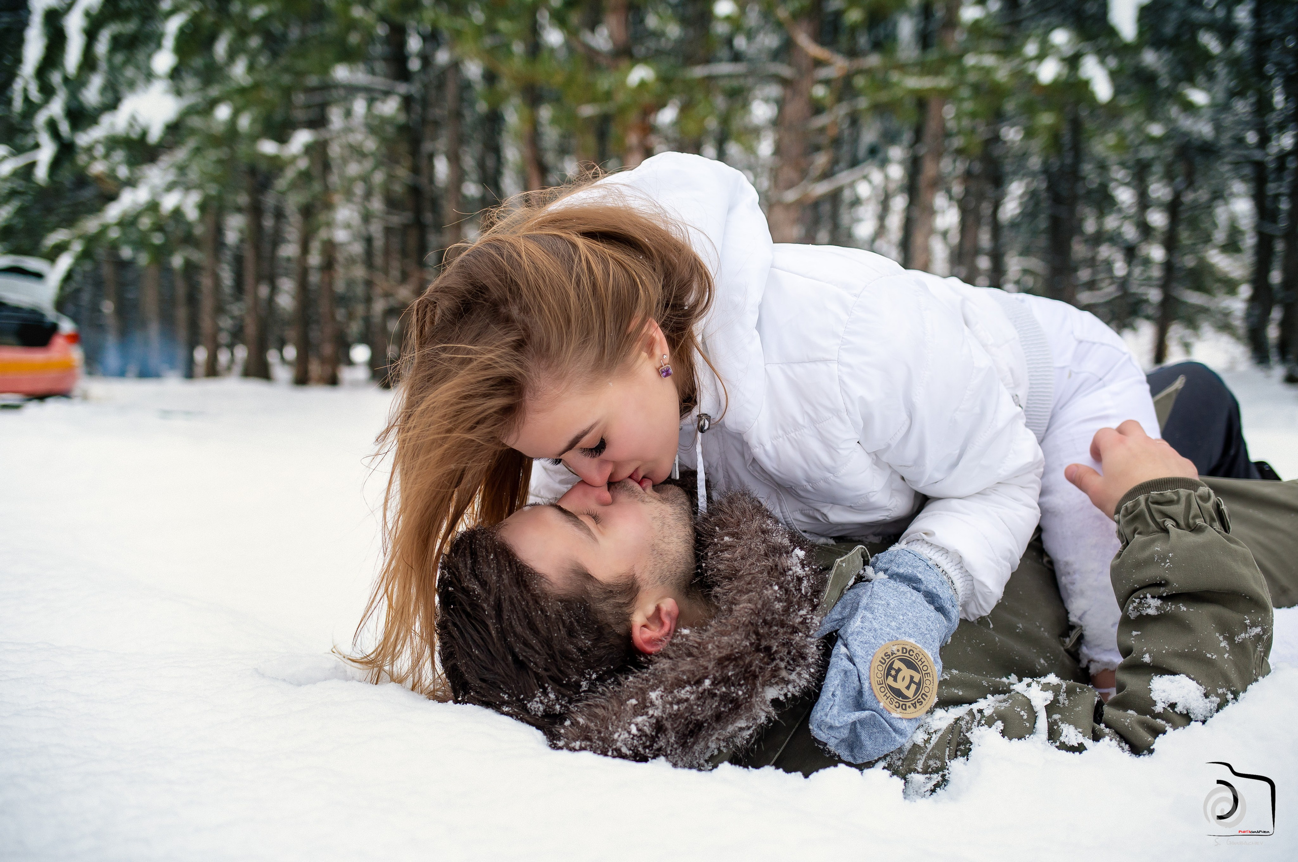 Зима.Снежки. Фотограф Сергей Горбачёв