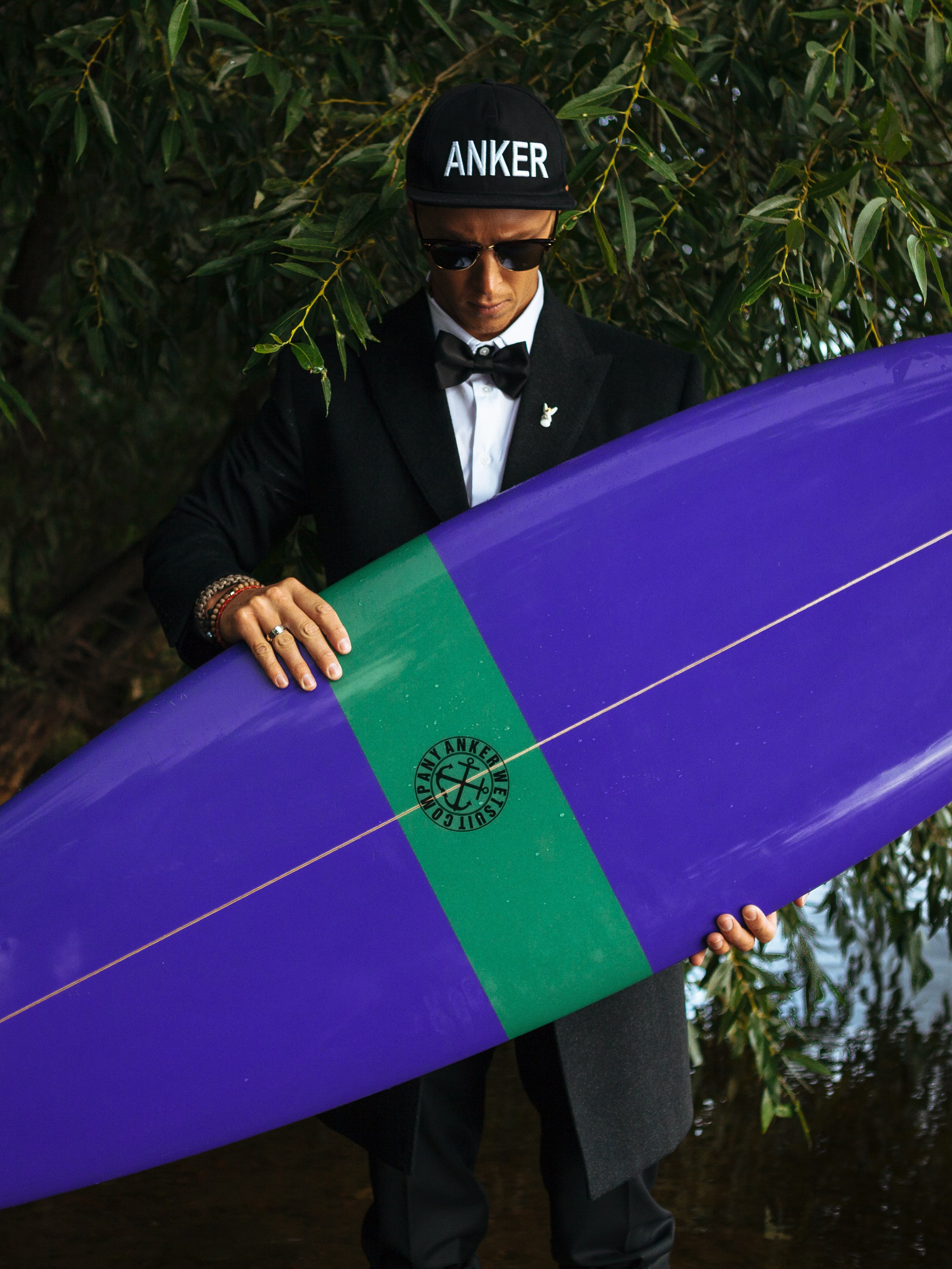 On His Wave