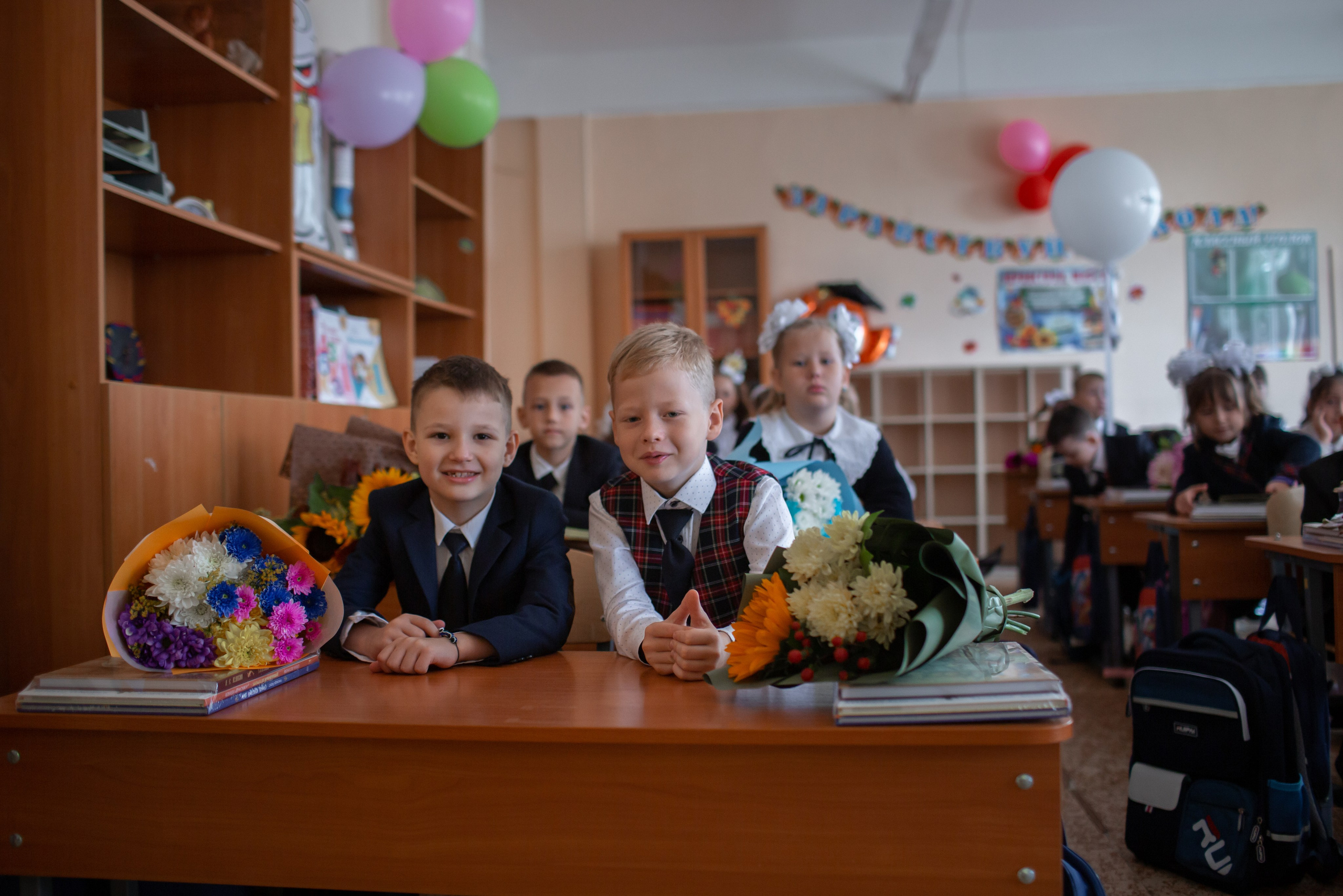 1 класс_2024 год. Семейный фотограф в Санкт-Петербурге