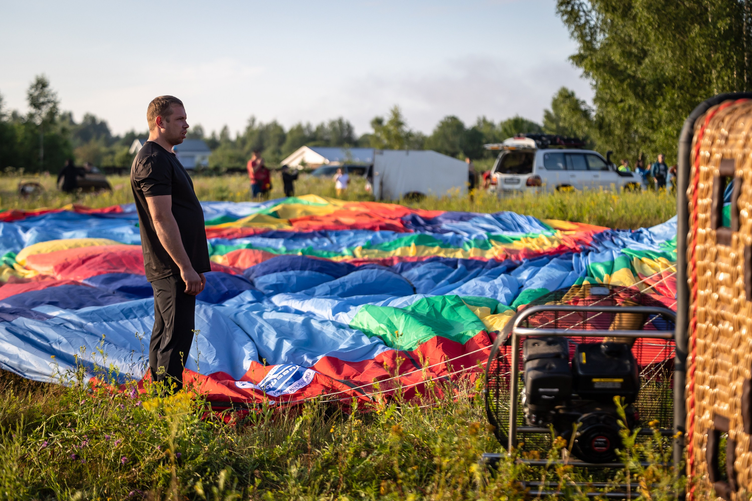 23-й фестиваль воздухоплавания «Золотое кольцо России» в Переславле-Залесском. Фотограф Владимир Охрименко