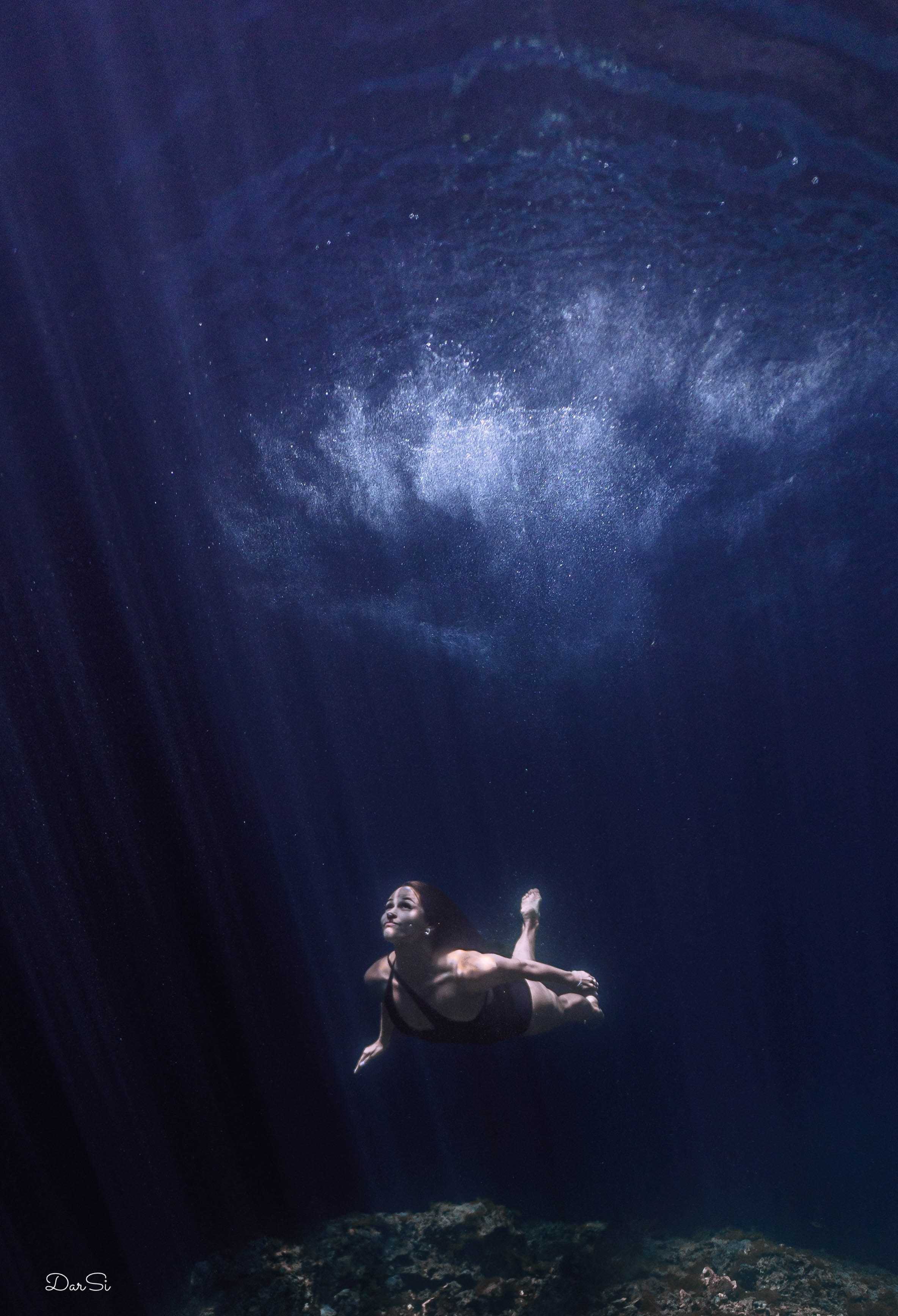 Фотосессия в пещере. Underwater Photographer in the Philippines — Daria Sinitsina