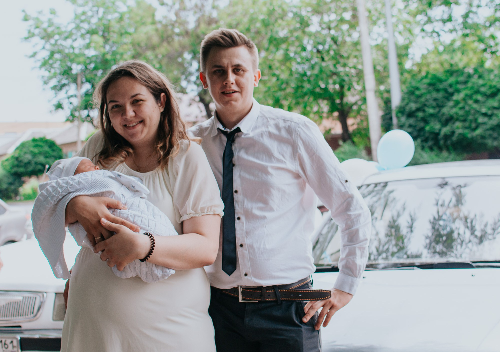 Выписка из роддома. Фотограф Ростов-на-Дону | фототерапевт