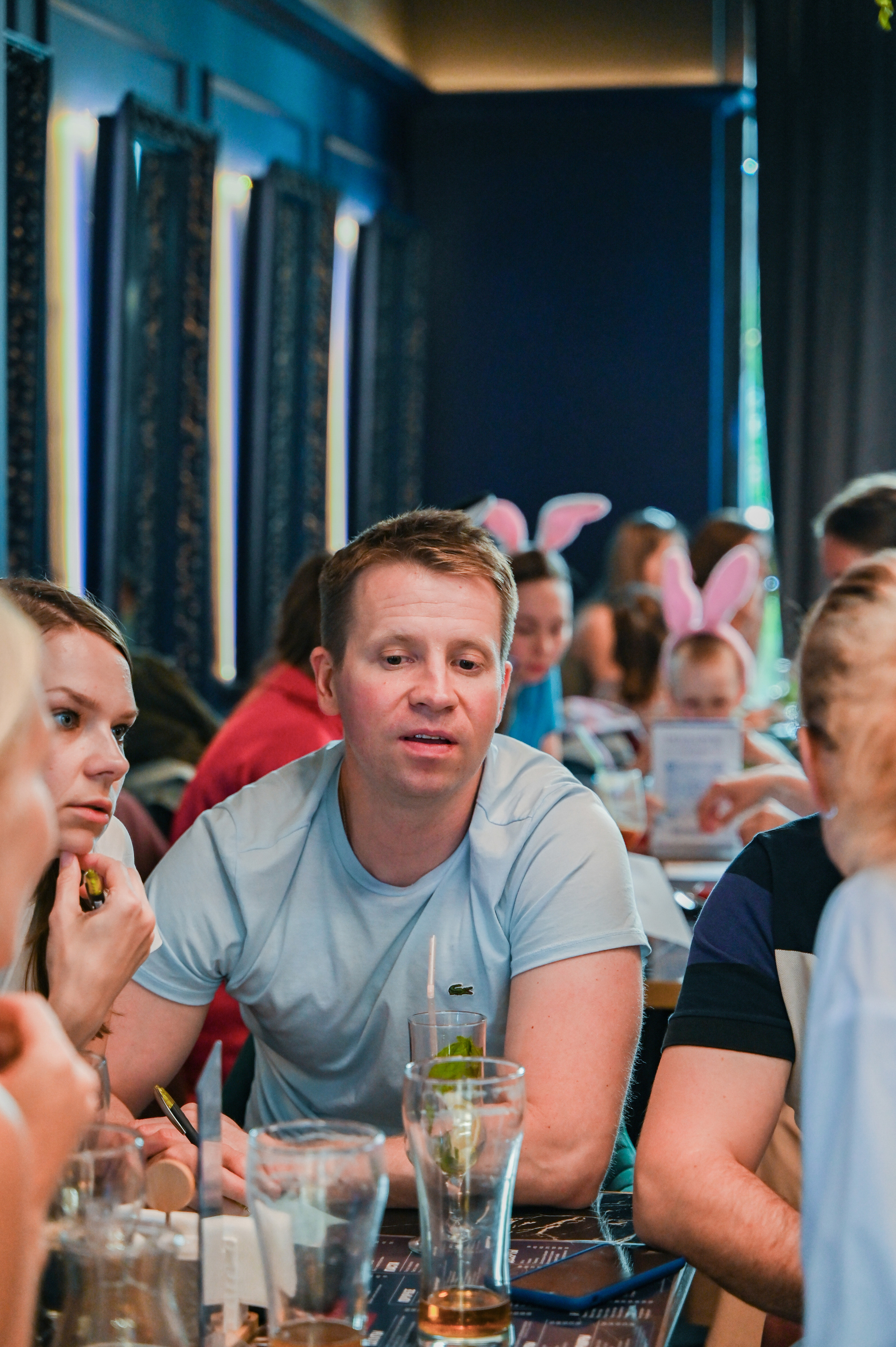 Репортажная съемка игры «Квиз» в Москве