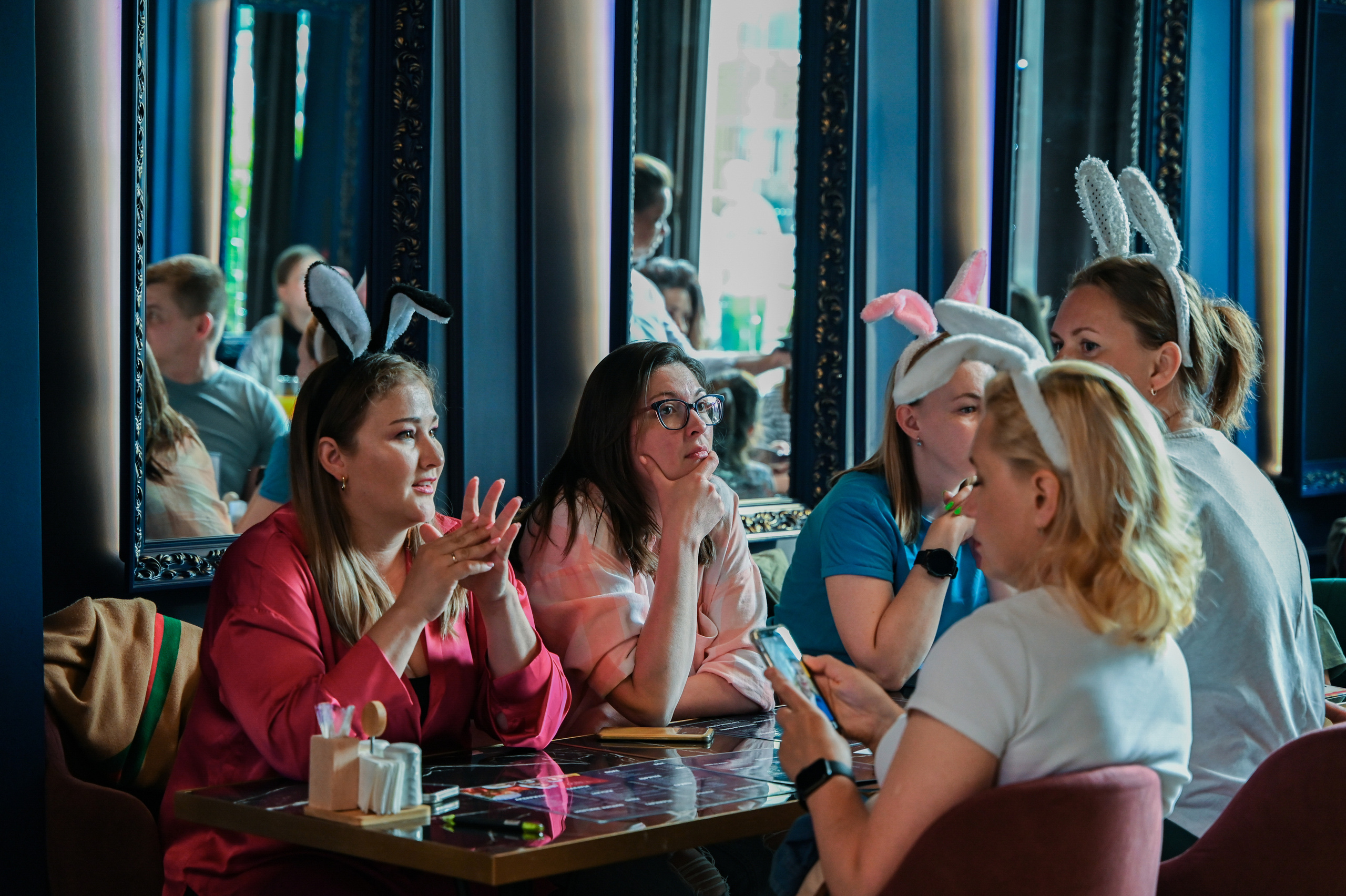 Репортажная съемка игры «Квиз» в Москве