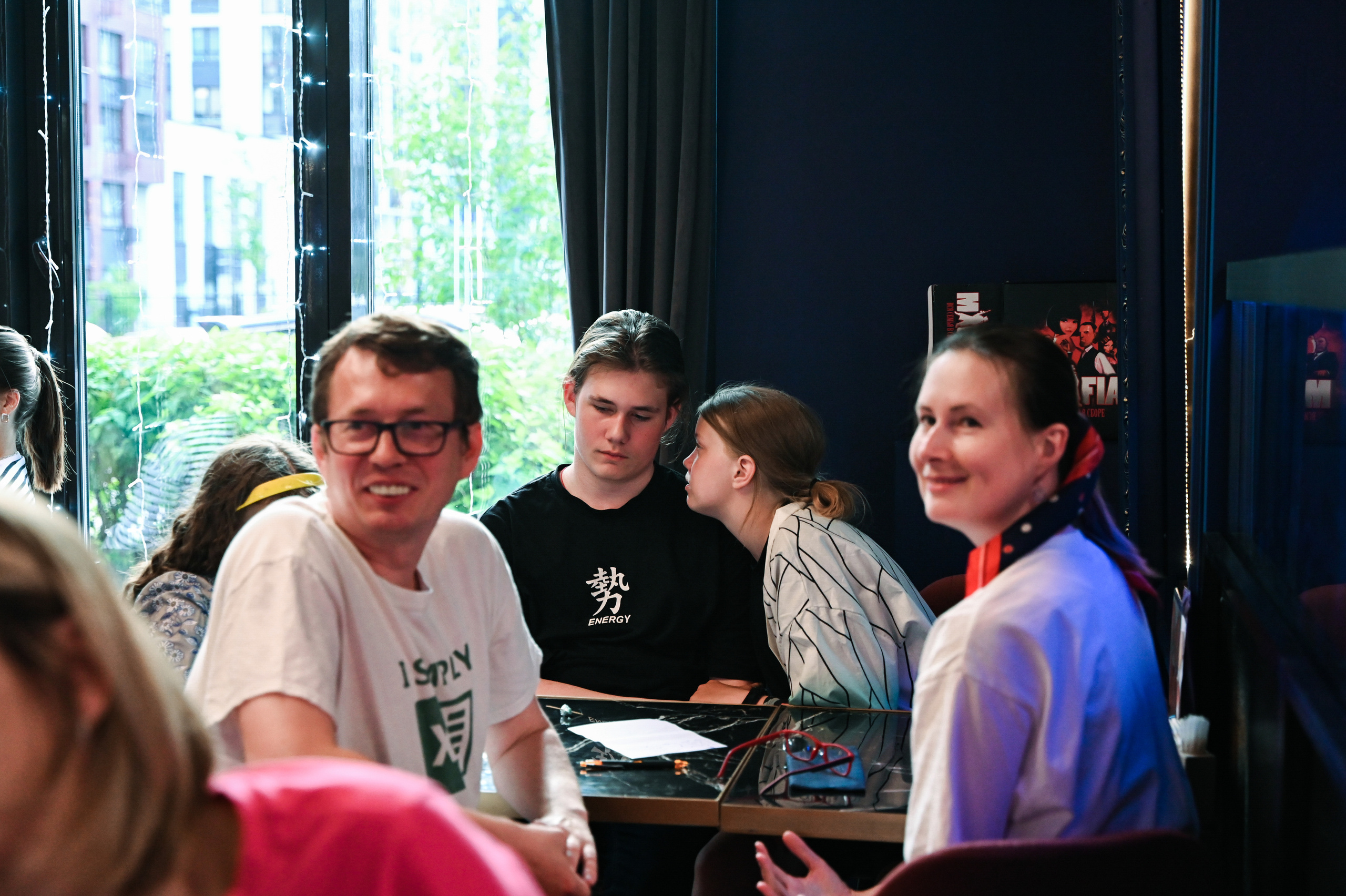 Репортажная съемка игры «Квиз» в Москве