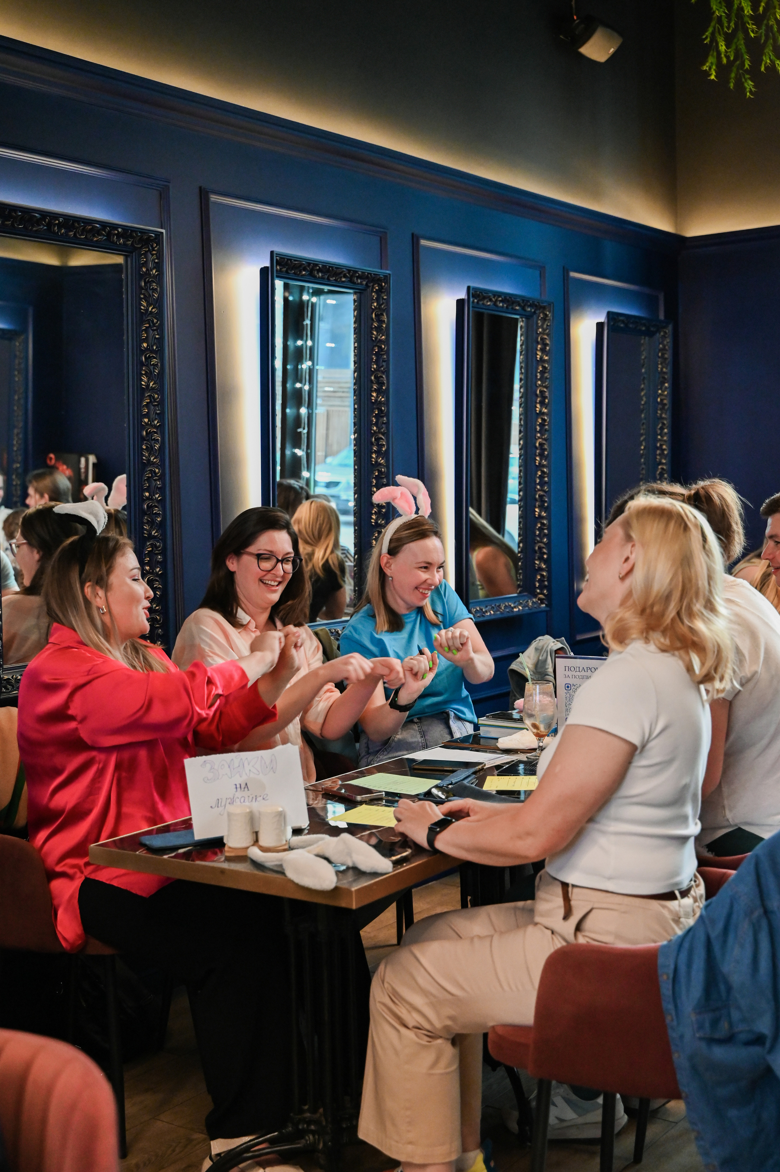 Репортажная съемка игры «Квиз» в Москве