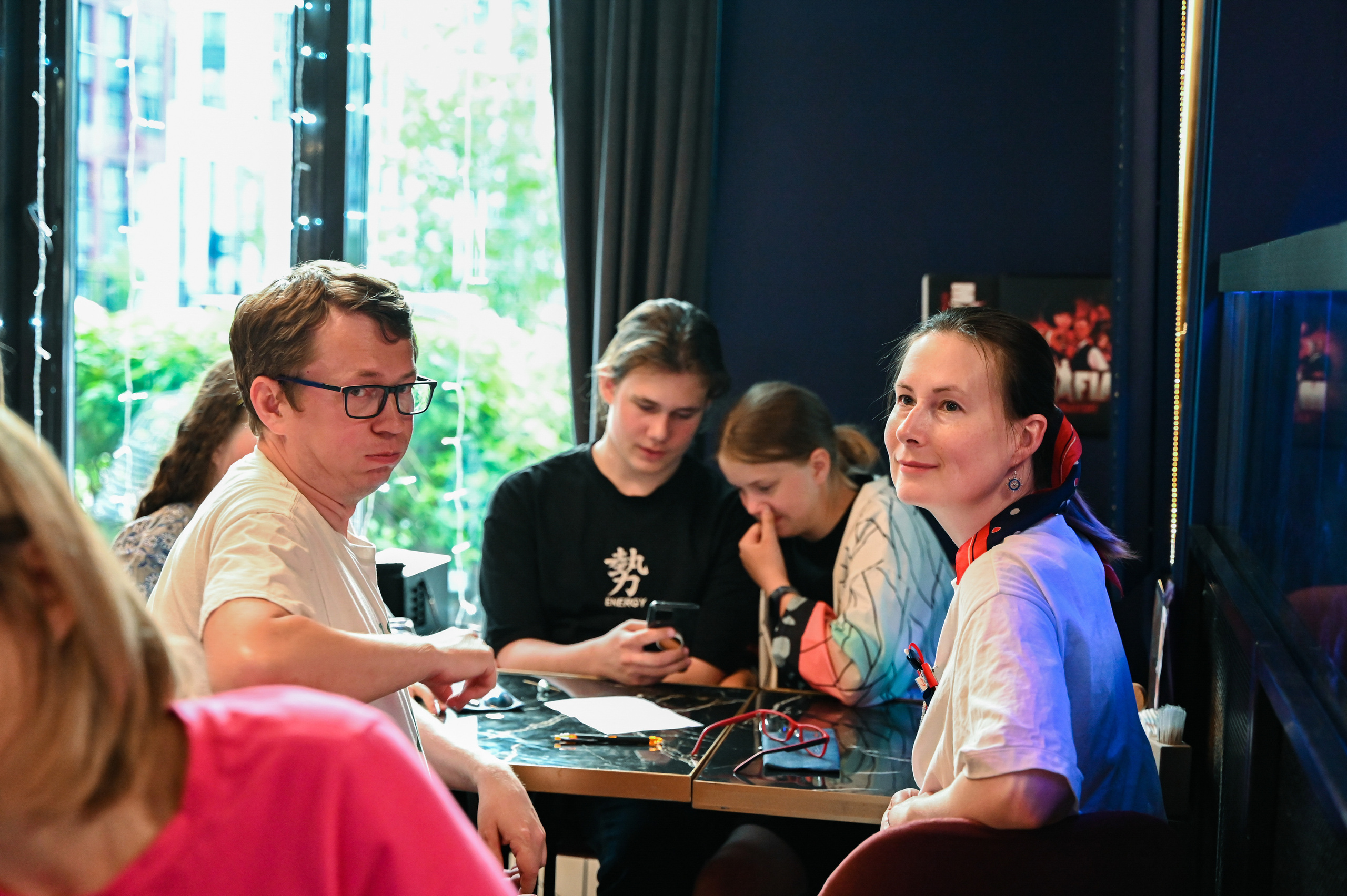 Репортажная съемка игры «Квиз» в Москве