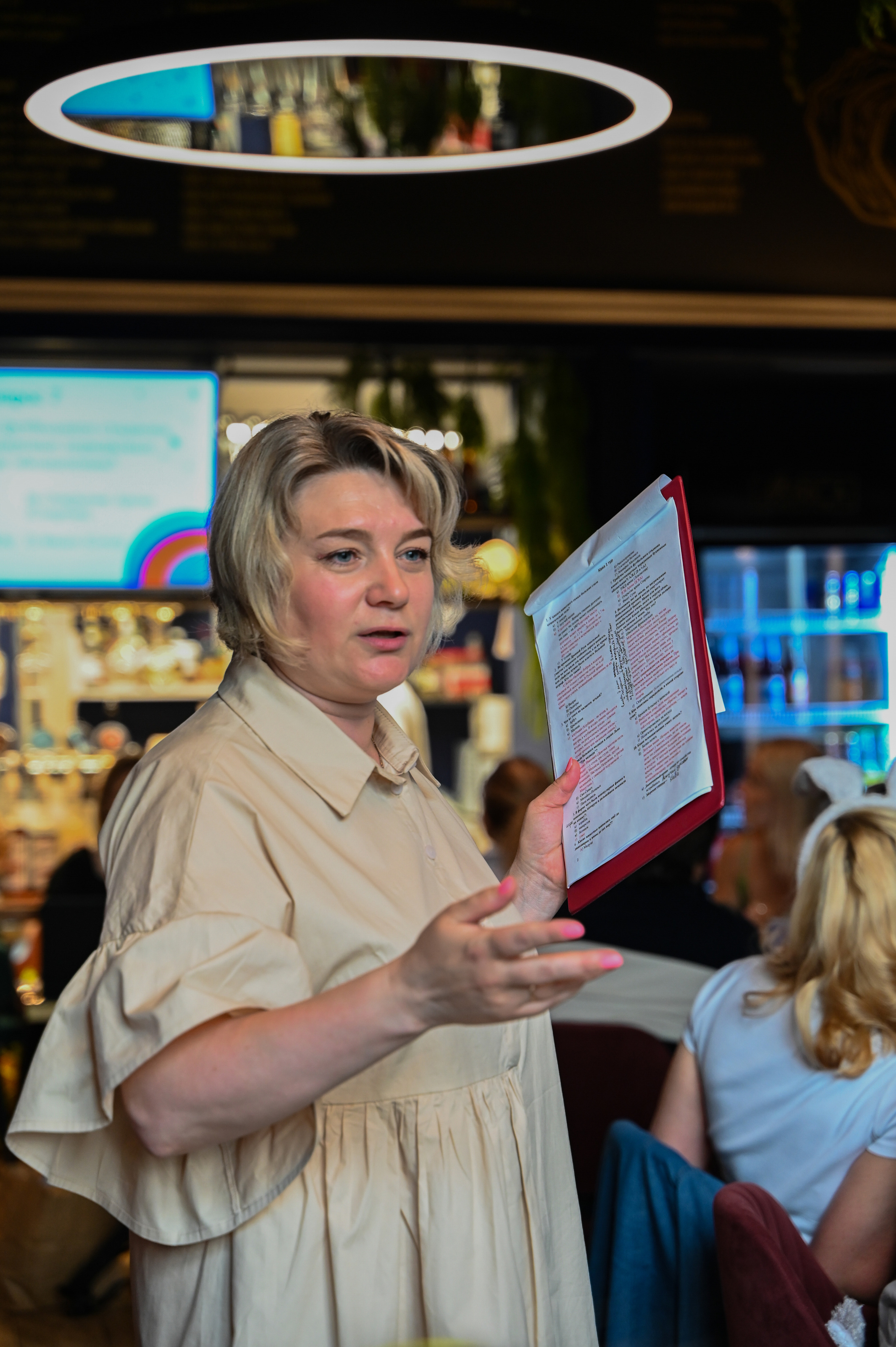 Репортажная съемка игры «Квиз» в Москве