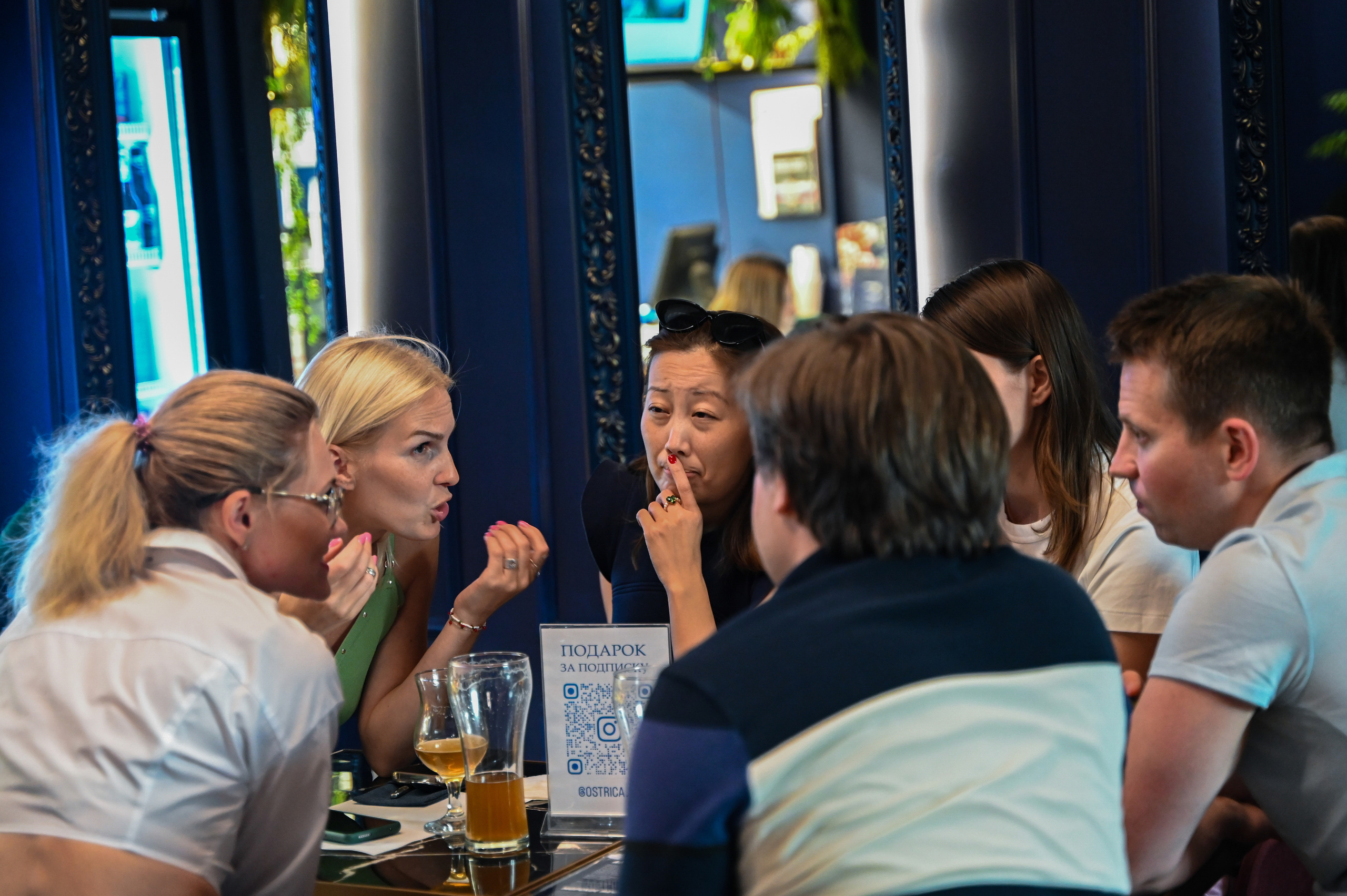 Репортажная съемка игры «Квиз» в Москве