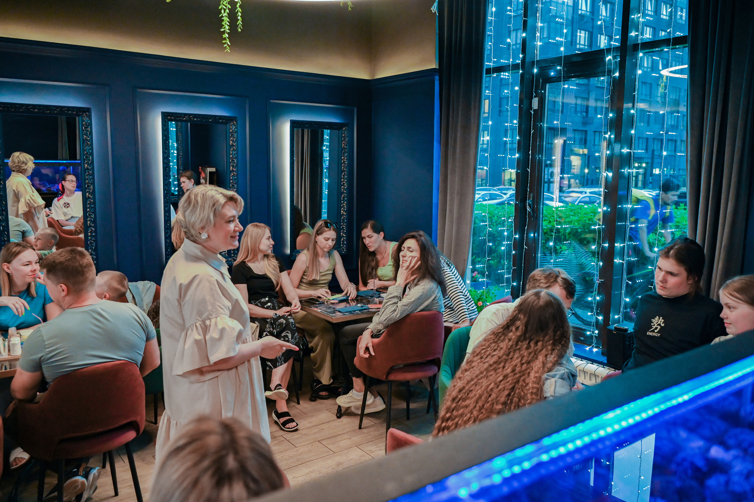 Репортажная съемка игры «Квиз» в Москве