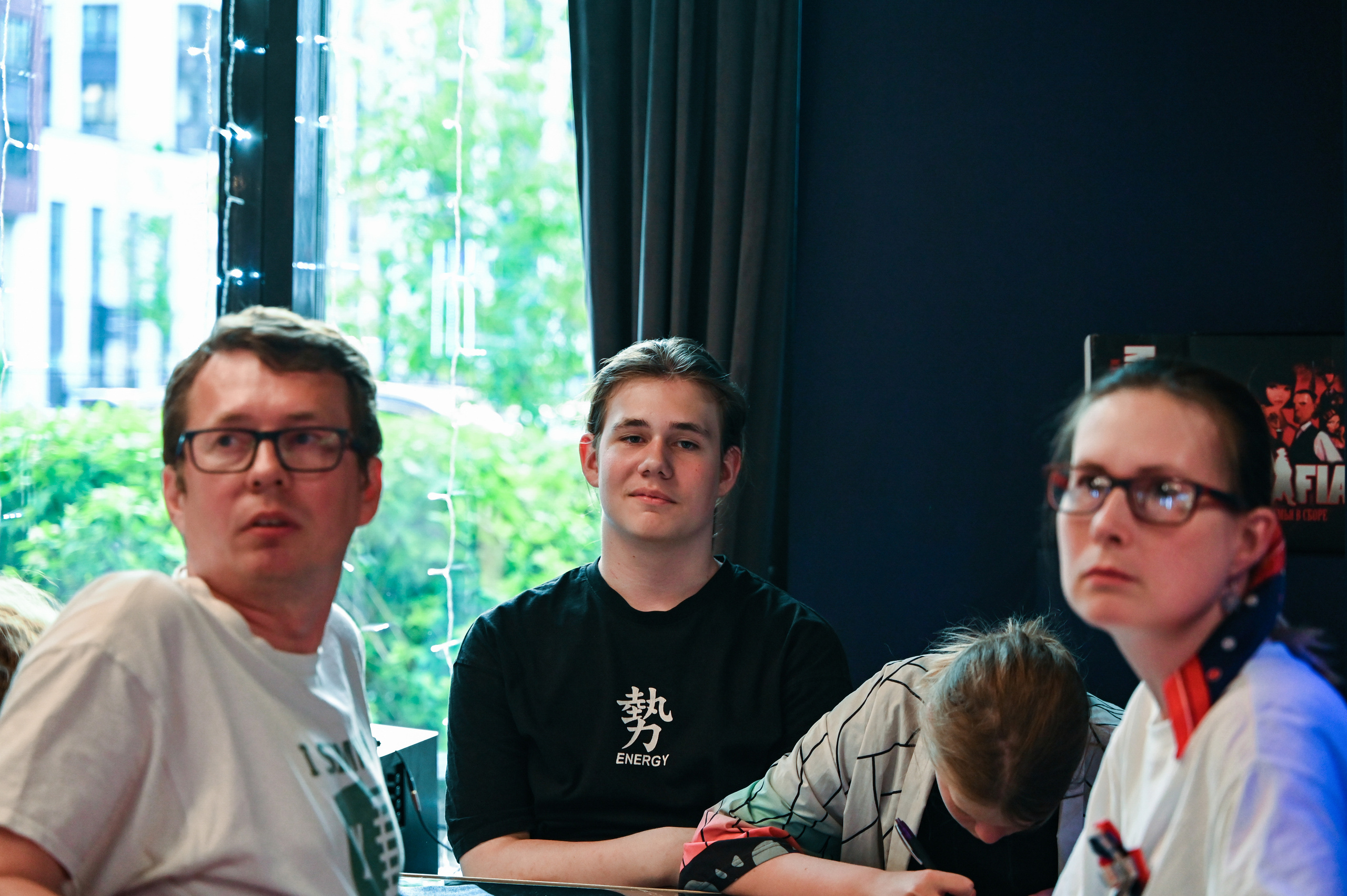 Репортажная съемка игры «Квиз» в Москве