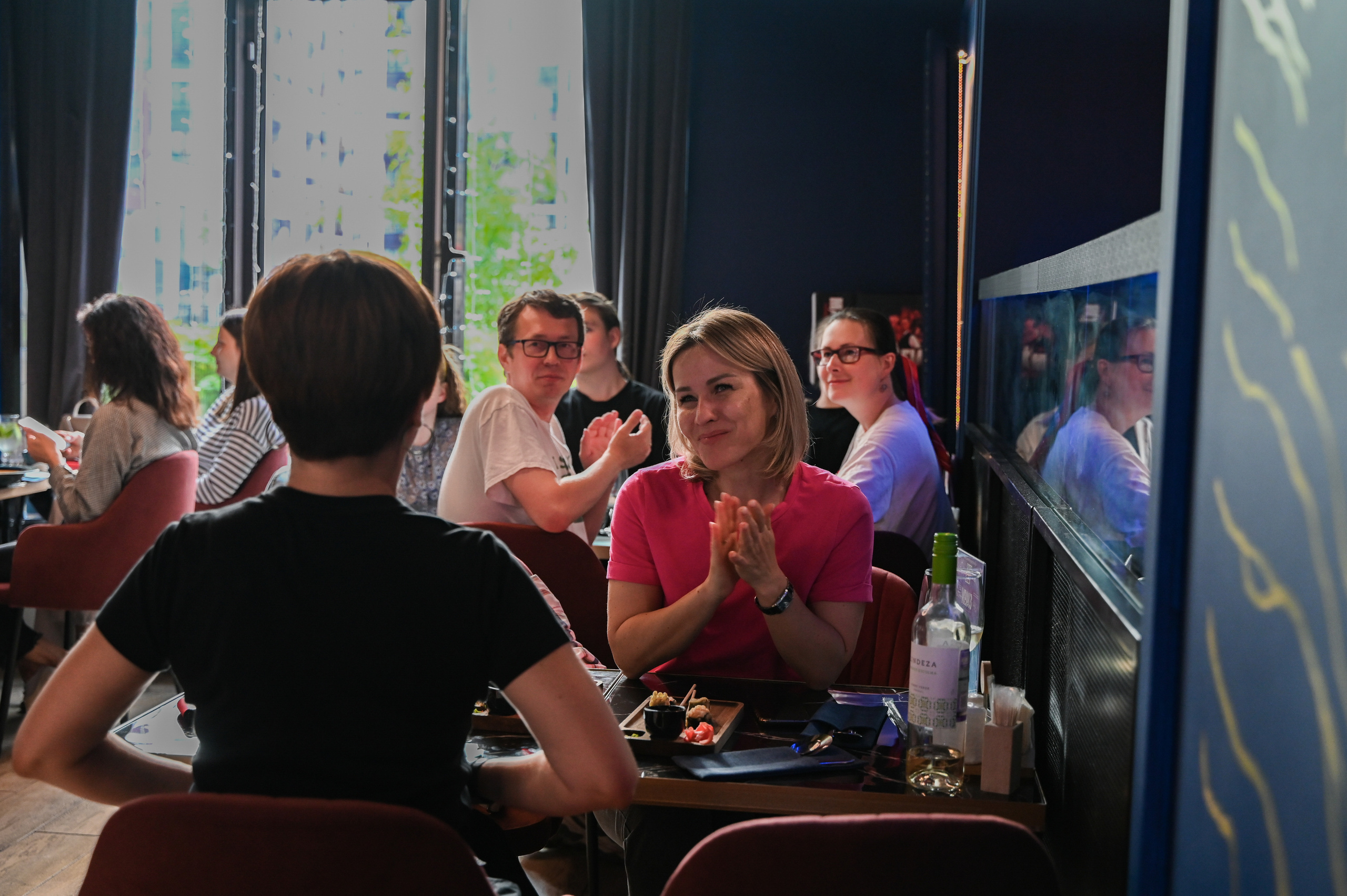 Репортажная съемка игры «Квиз» в Москве