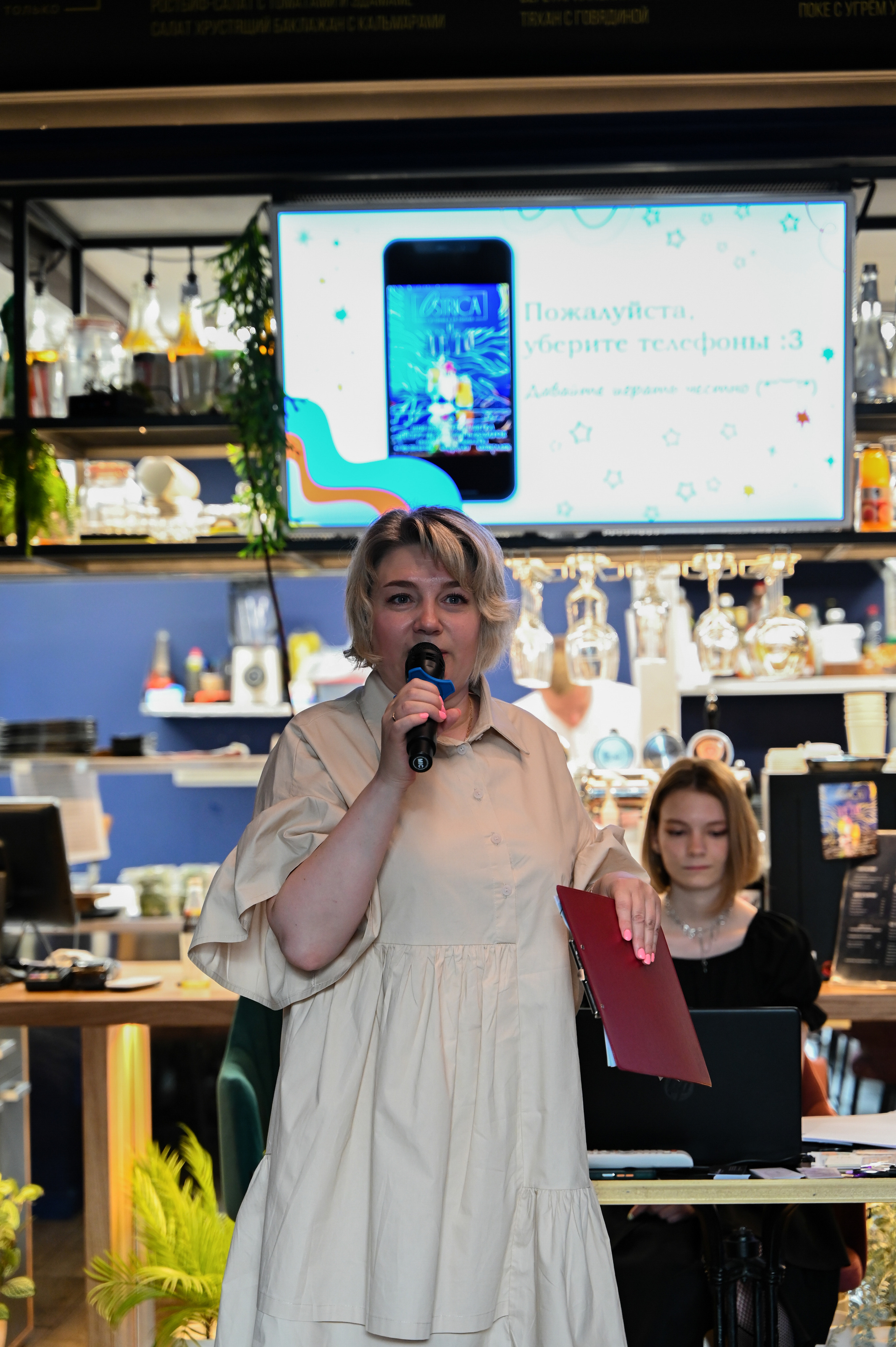 Репортажная съемка игры «Квиз» в Москве