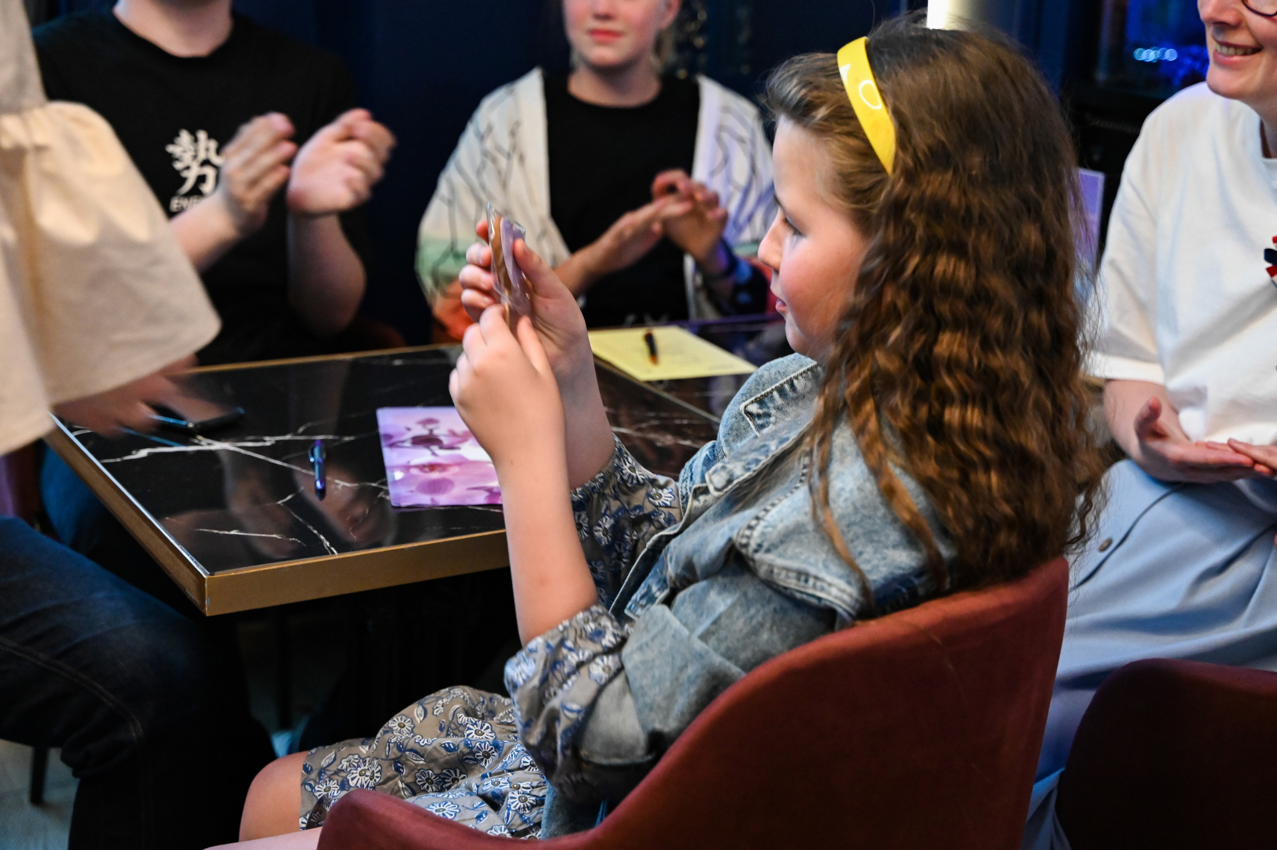 Репортажная съемка игры «Квиз» в Москве