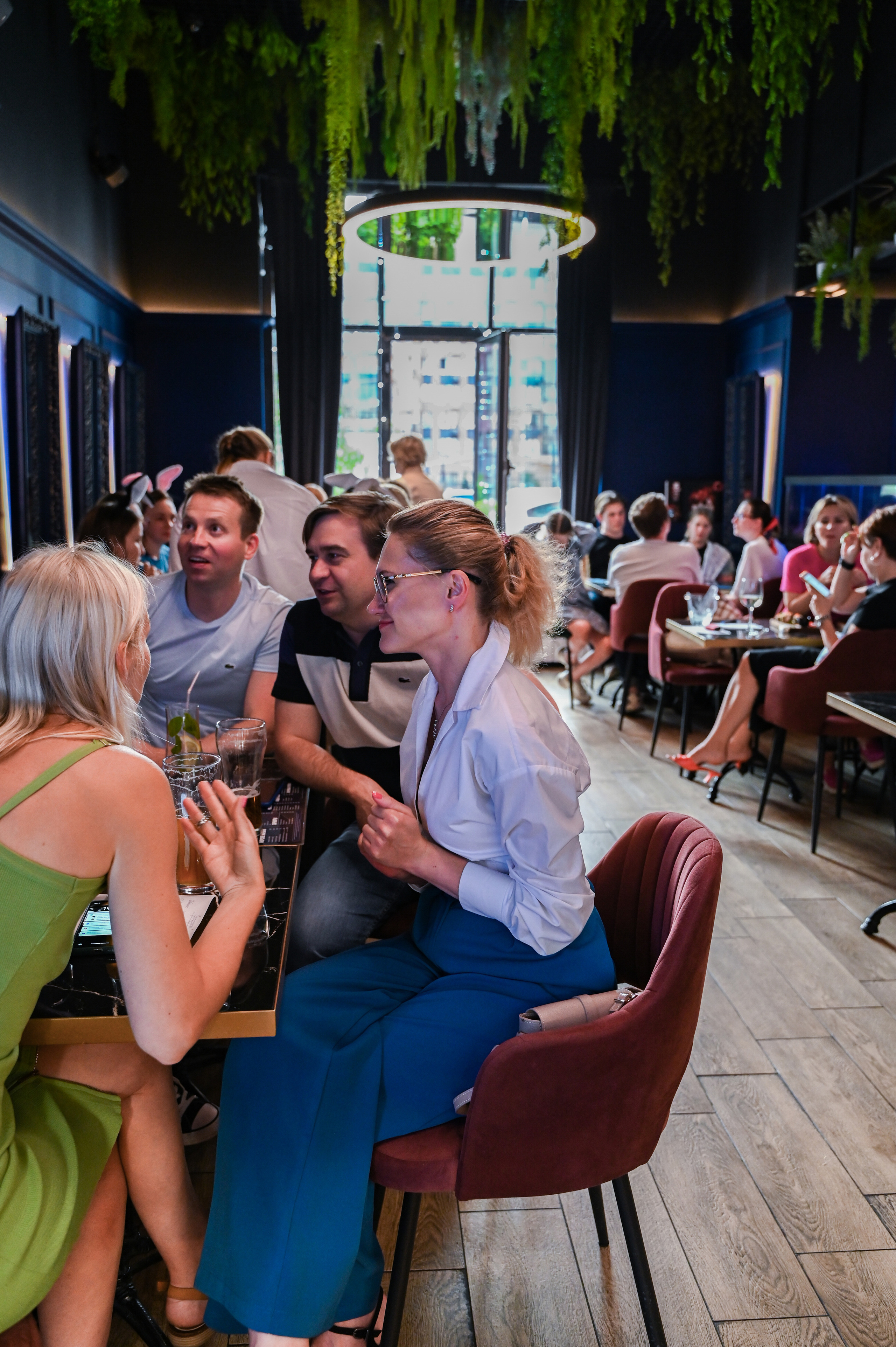 Репортажная съемка игры «Квиз» в Москве