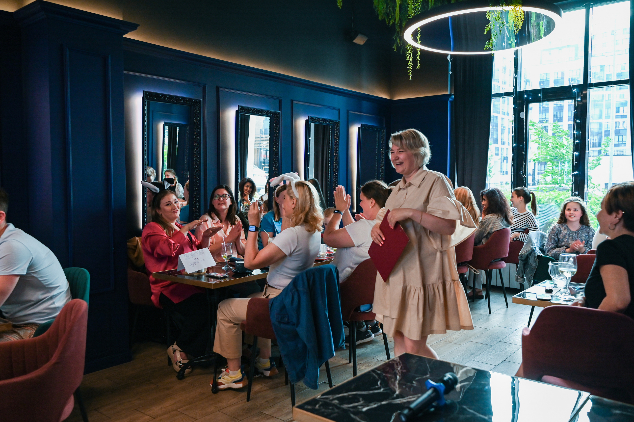 Репортажная съемка игры «Квиз» в Москве