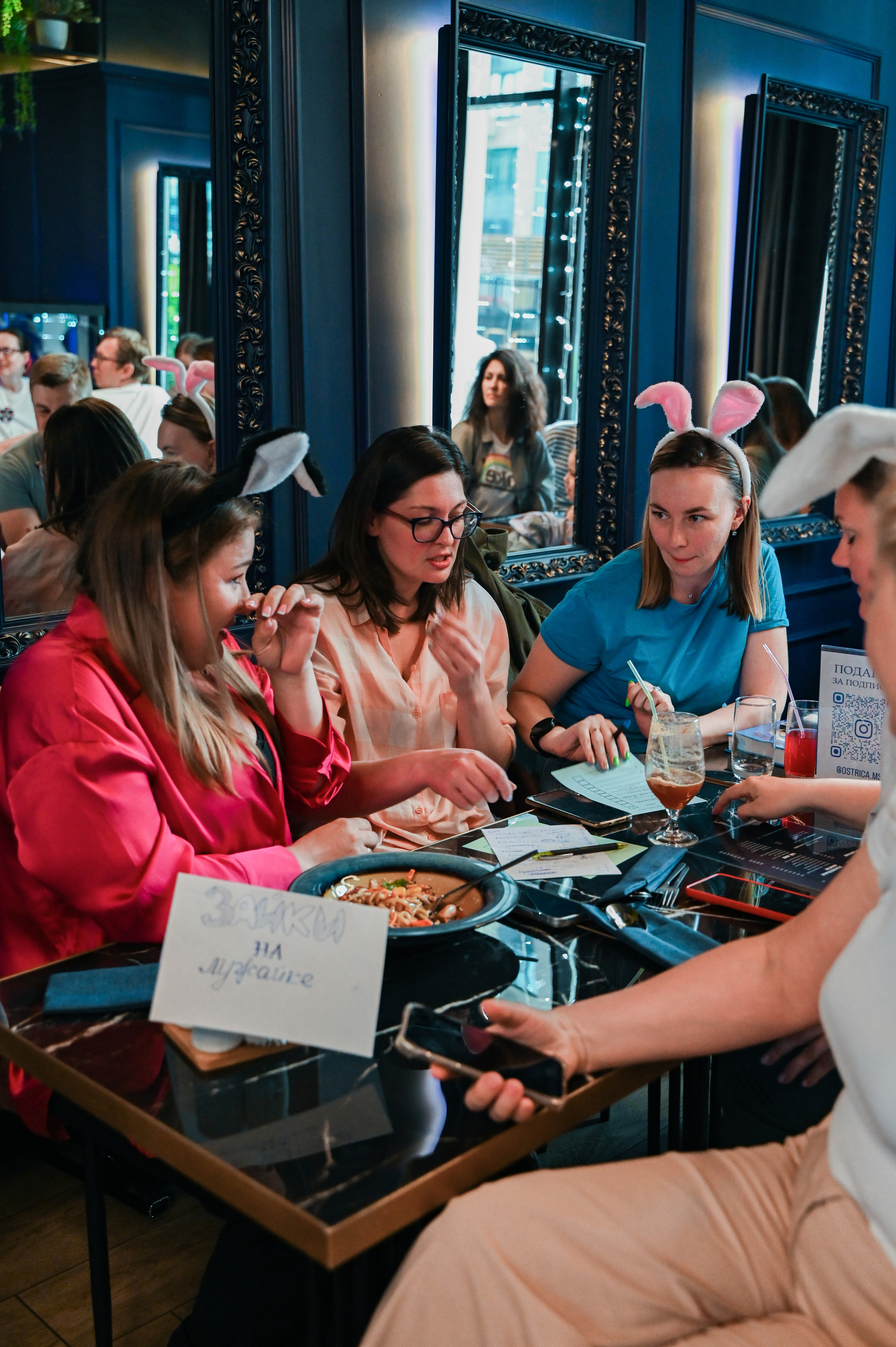 Репортажная съемка игры «Квиз» в Москве