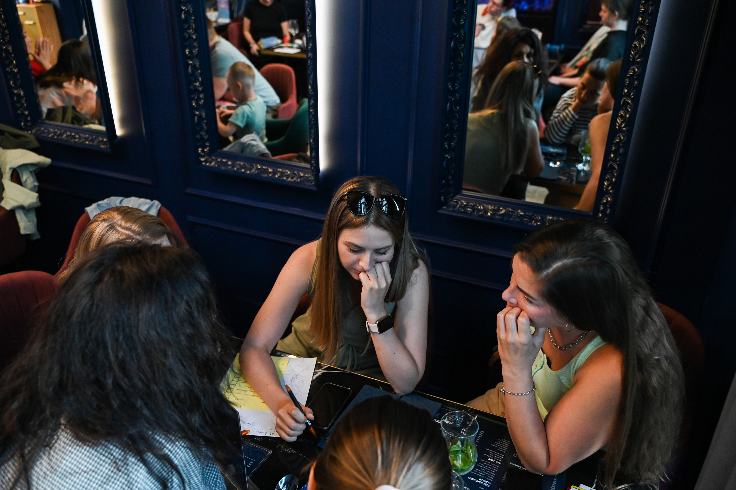 Репортажная съемка игры «Квиз» в Москве