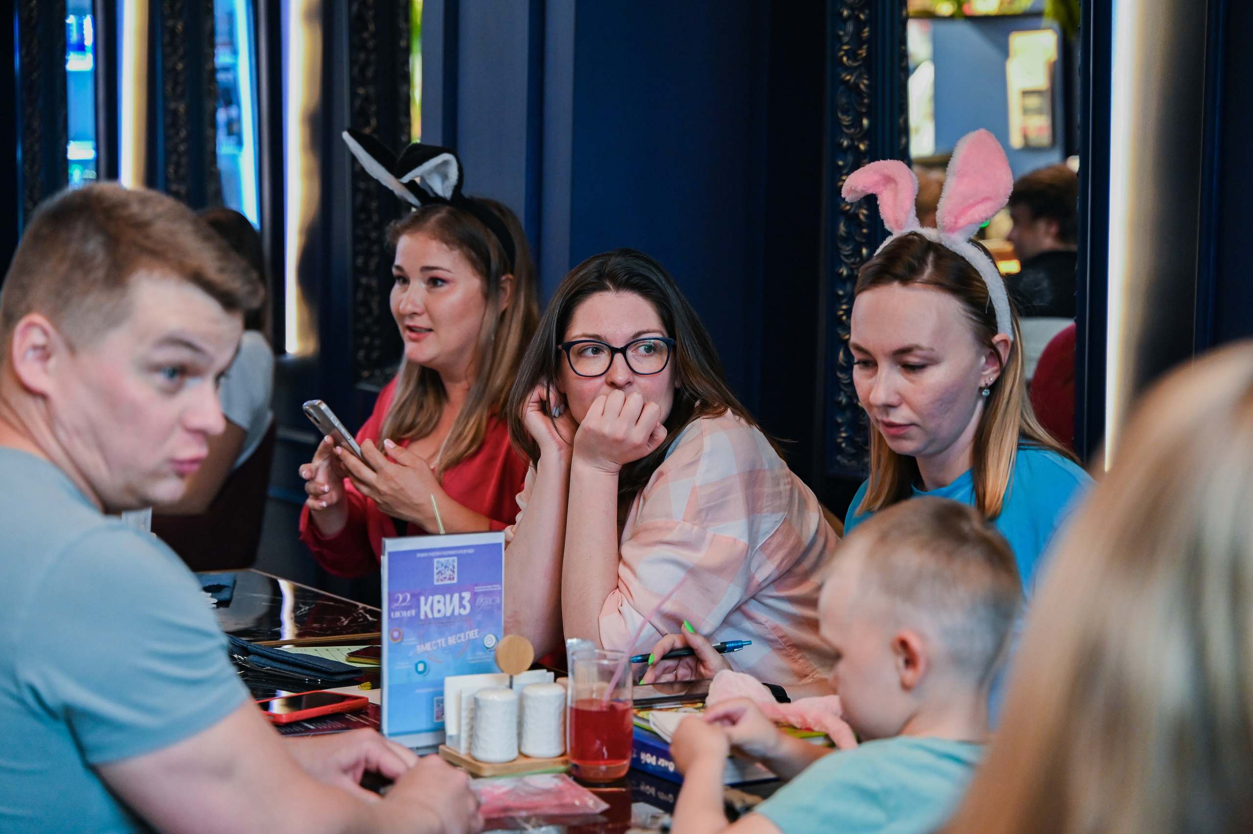 Репортажная съемка игры «Квиз» в Москве