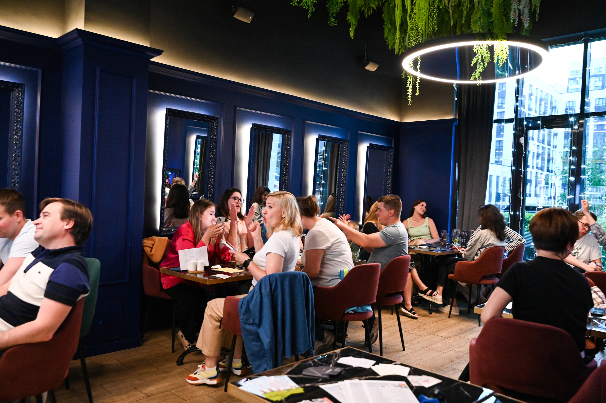 Репортажная съемка игры «Квиз» в Москве