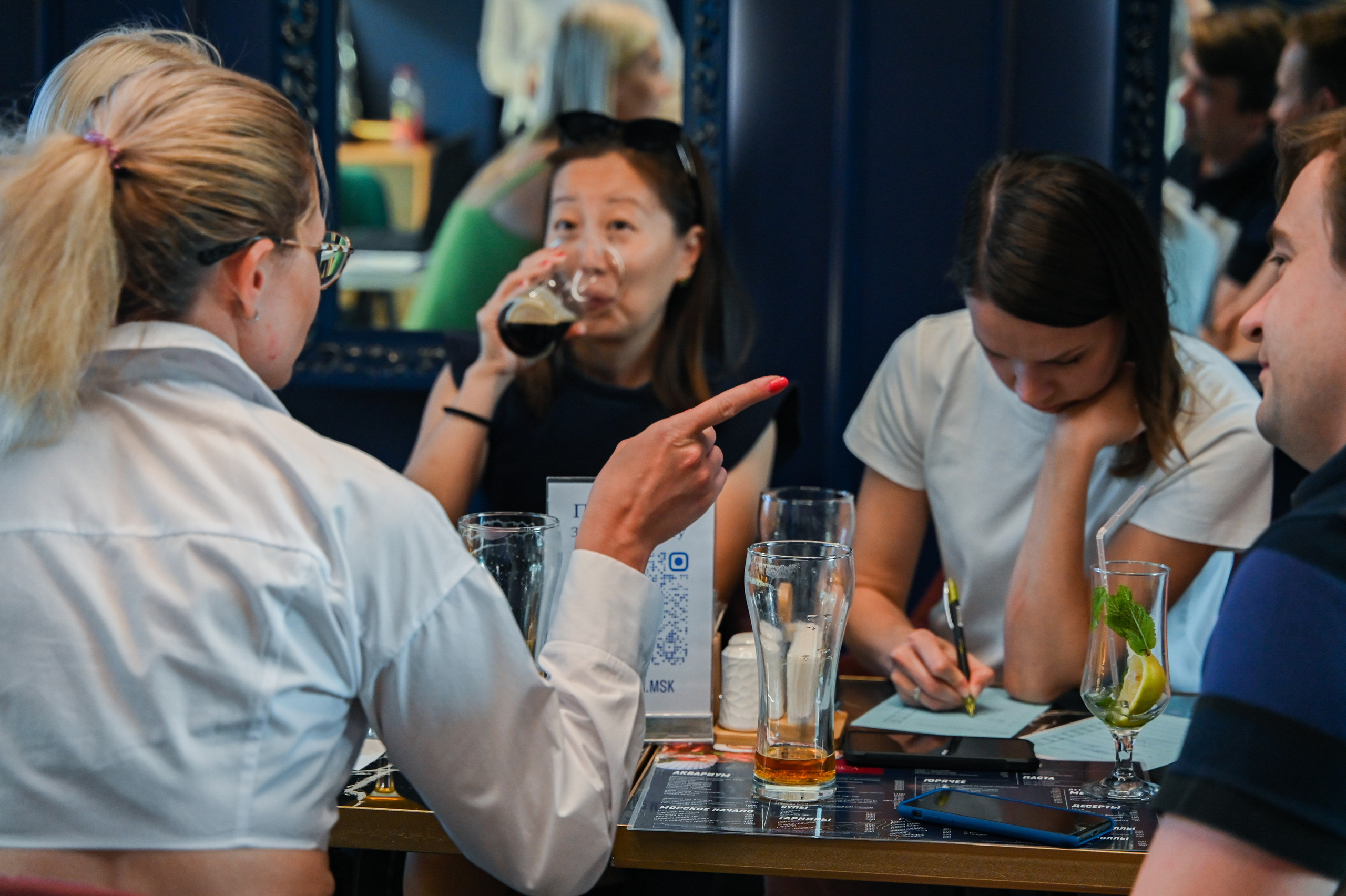 Репортажная съемка игры «Квиз» в Москве