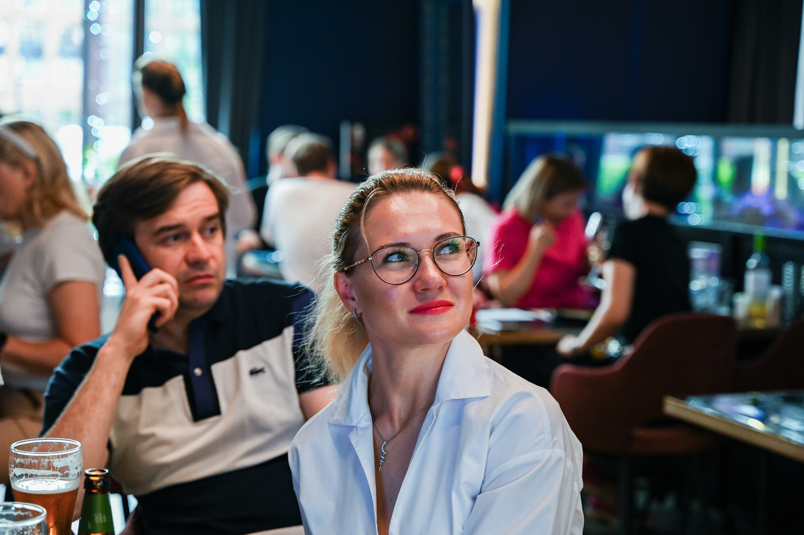 Репортажная съемка игры «Квиз» в Москве