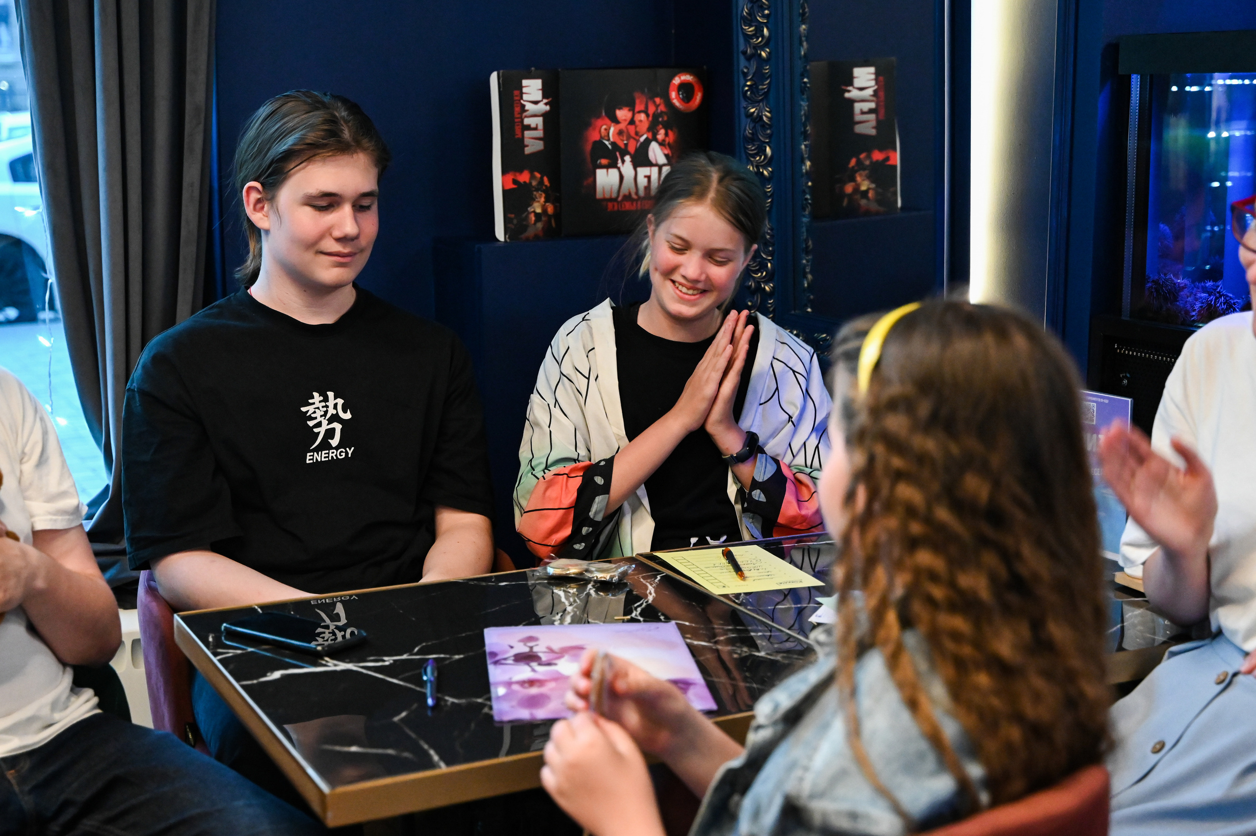 Репортажная съемка игры «Квиз» в Москве