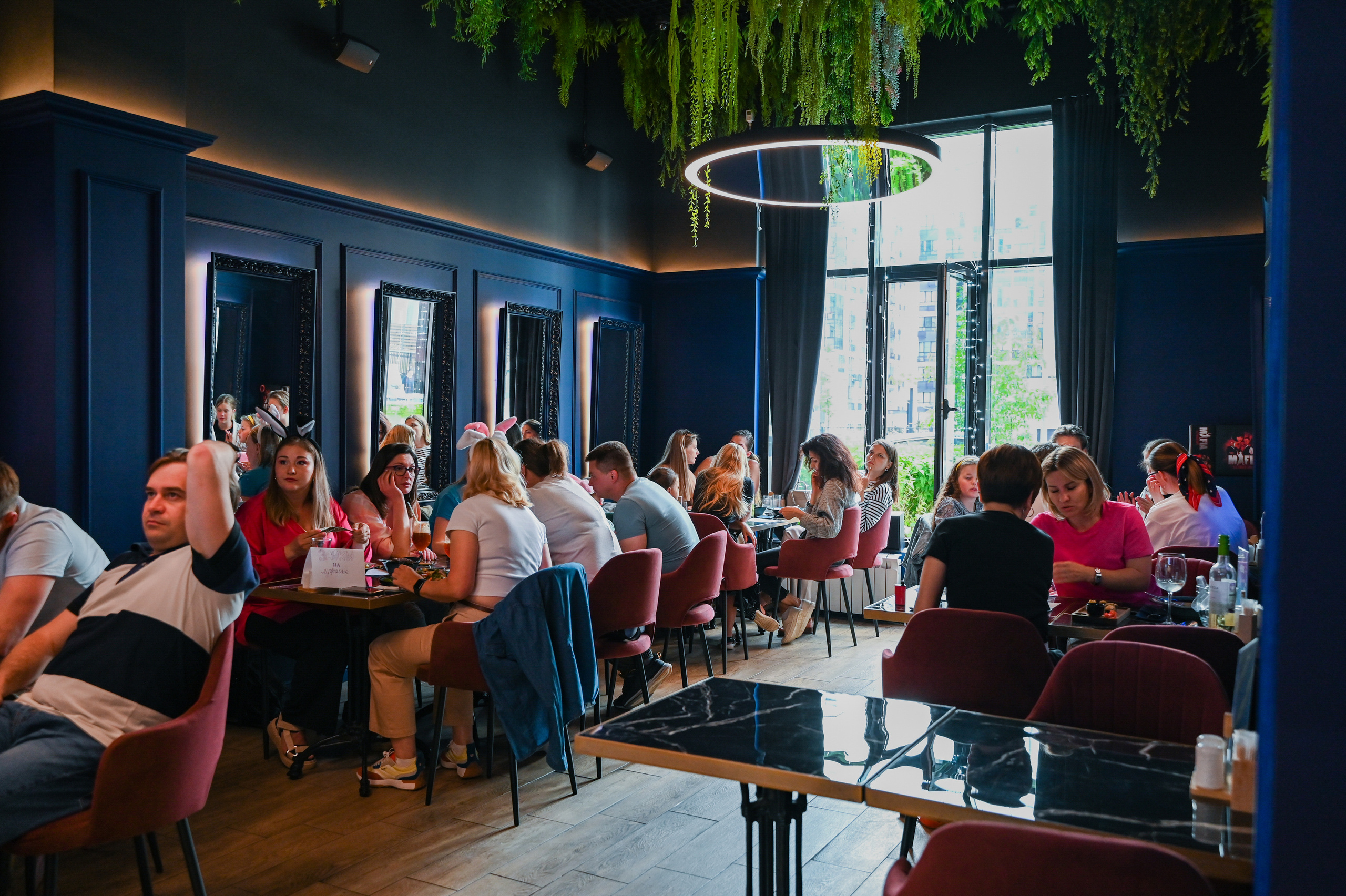 Репортажная съемка игры «Квиз» в Москве