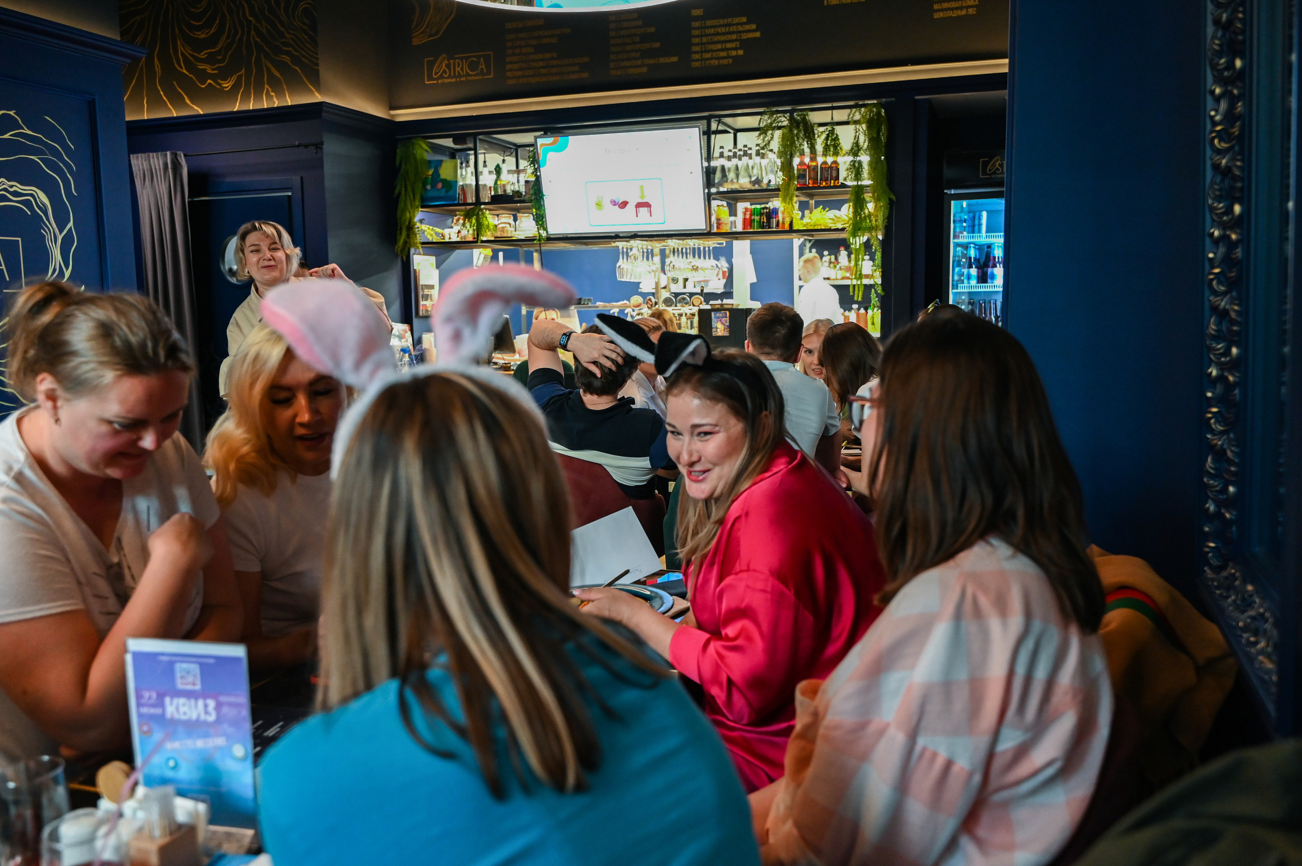 Репортажная съемка игры «Квиз» в Москве