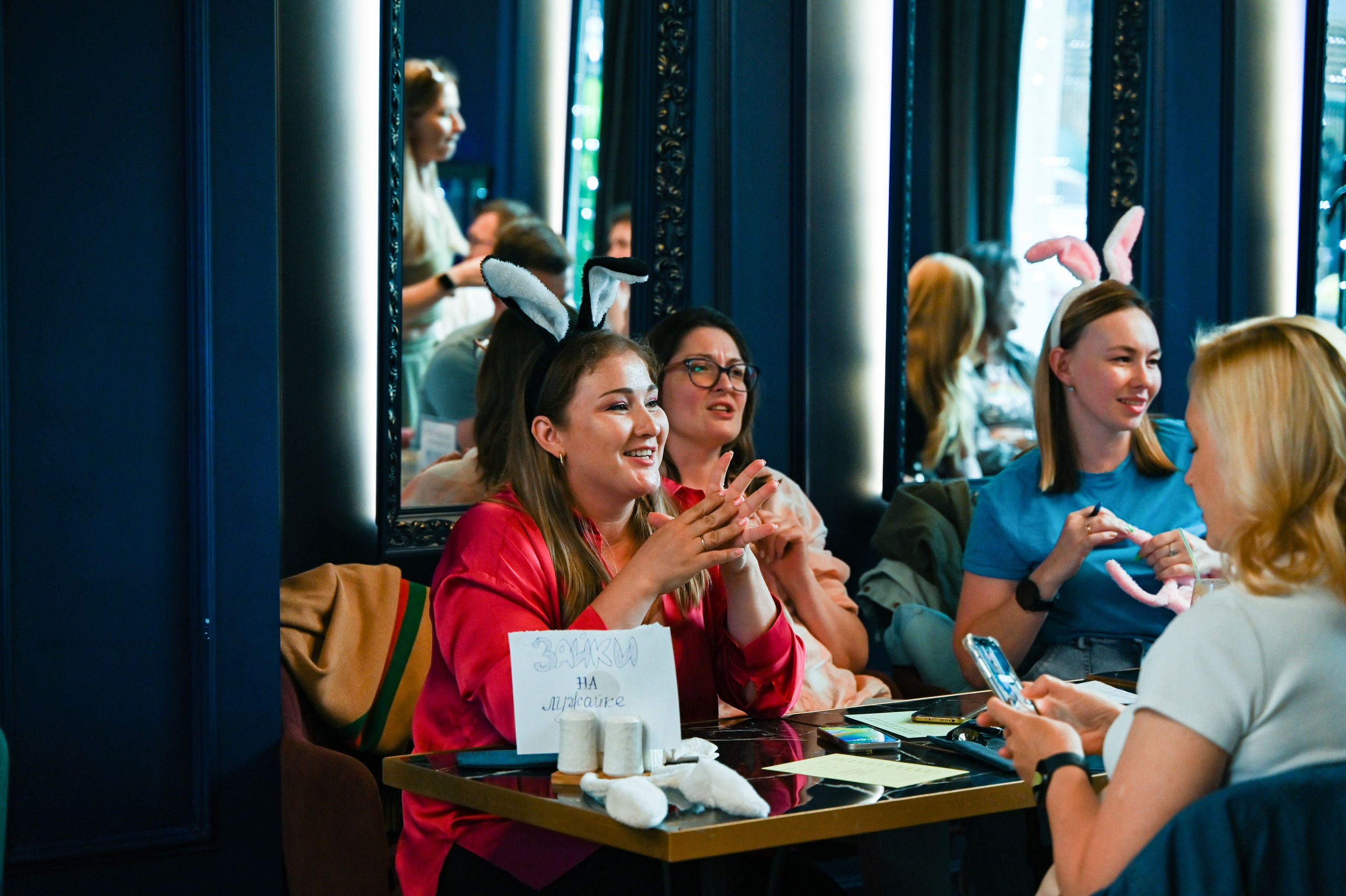 Репортажная съемка игры «Квиз» в Москве