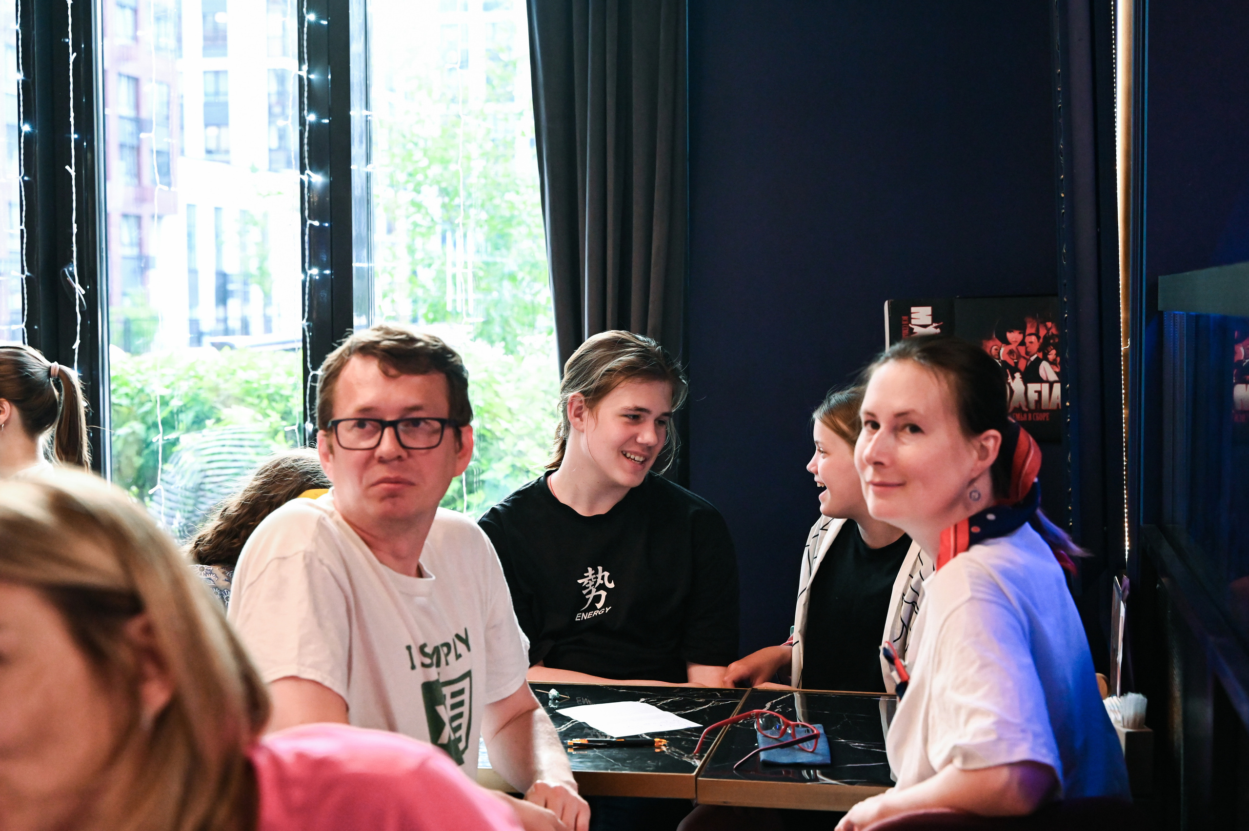 Репортажная съемка игры «Квиз» в Москве