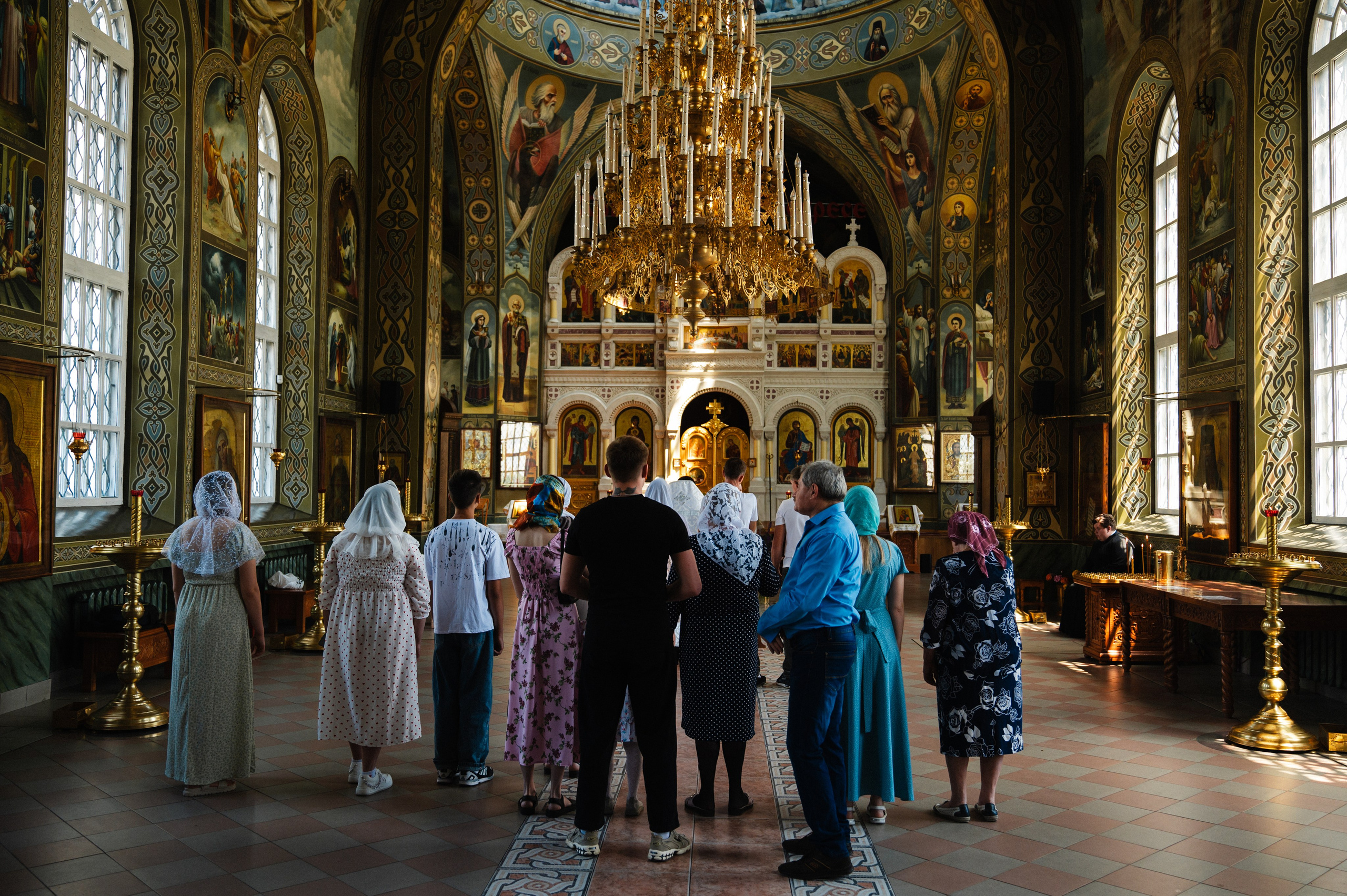 Таинство Крещения Дарьи (Храм Преполовения Пятидесятницы). Фотограф Ярута Оксана / Ростов-на-Дону