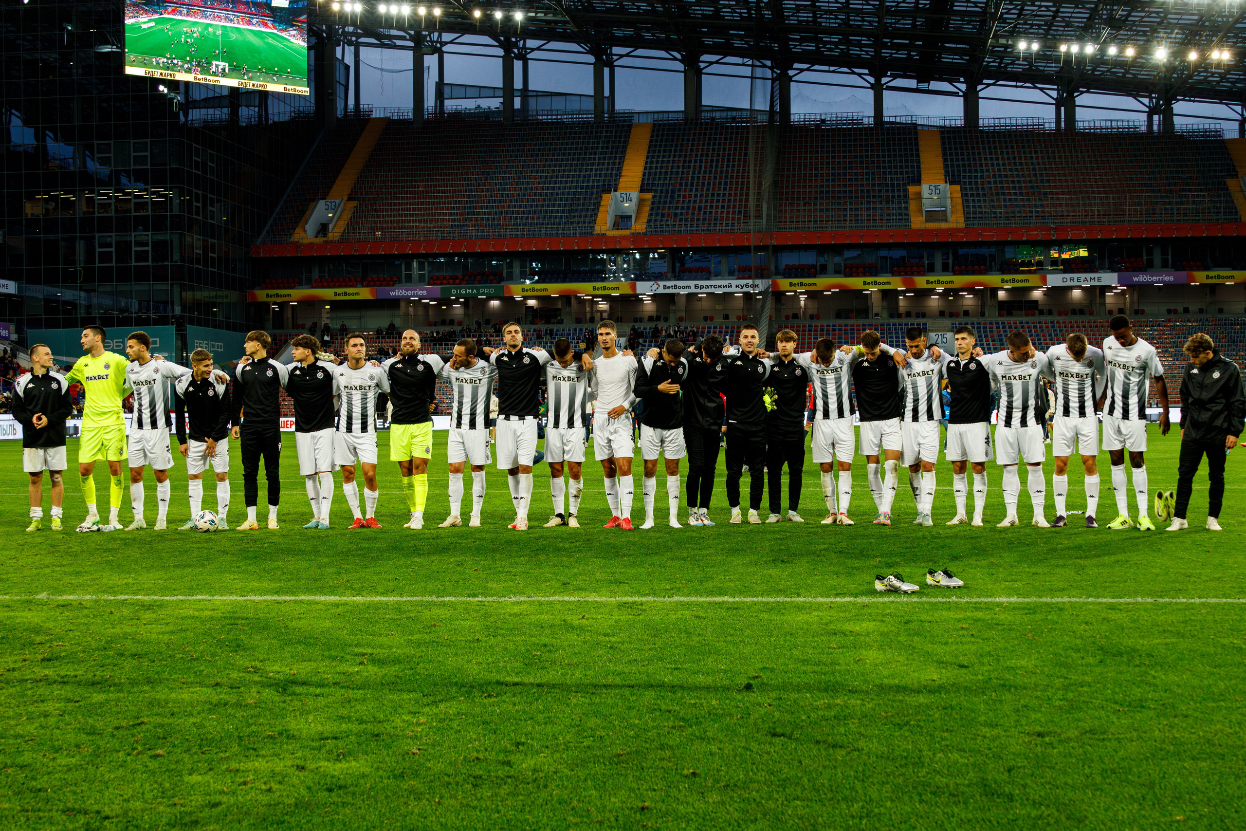 ФУТБОЛ: ЦСКА — ПАРТИЗАН. Фотограф Павел Подшивалов