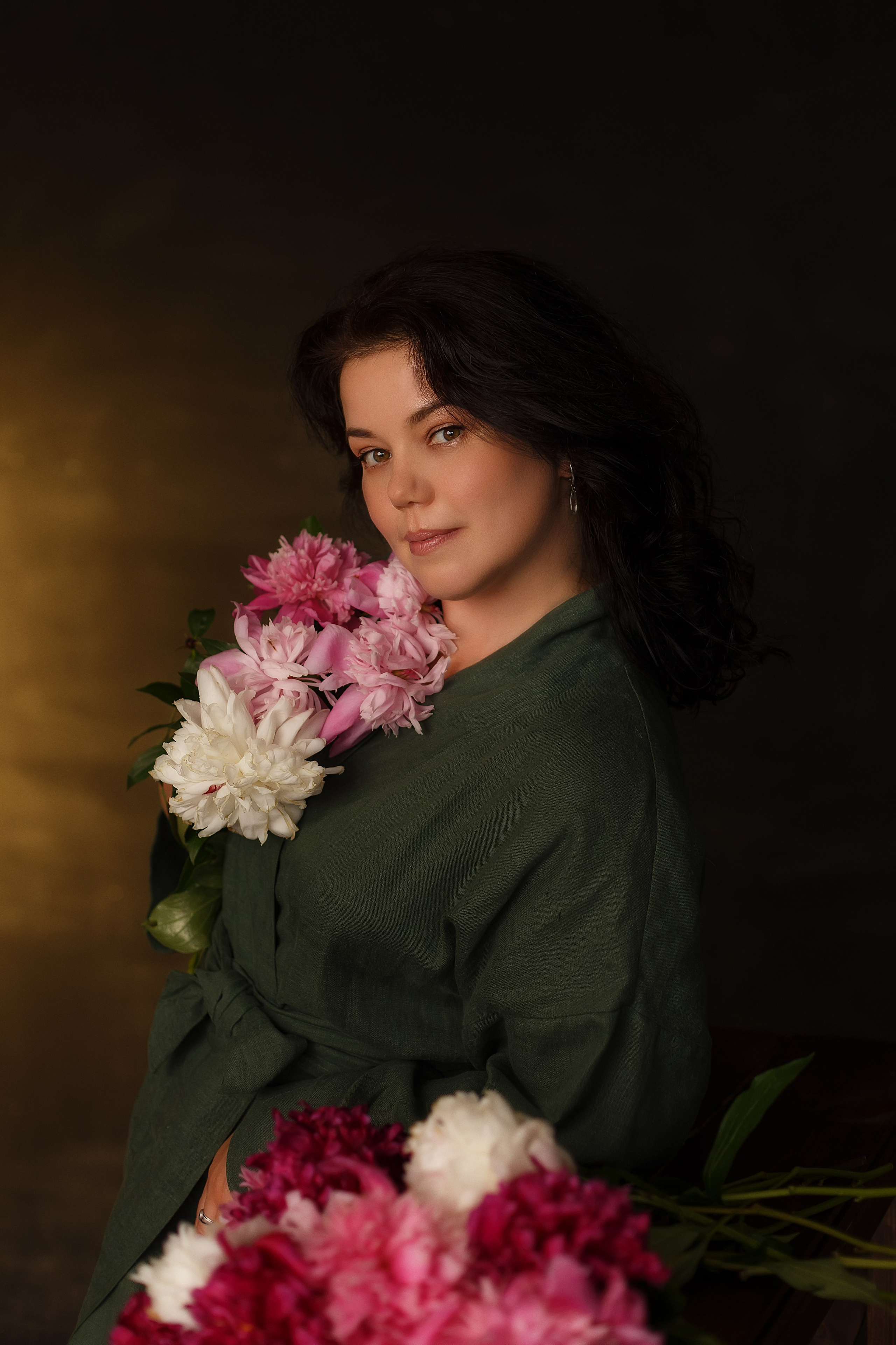 Женский портрет/беременность