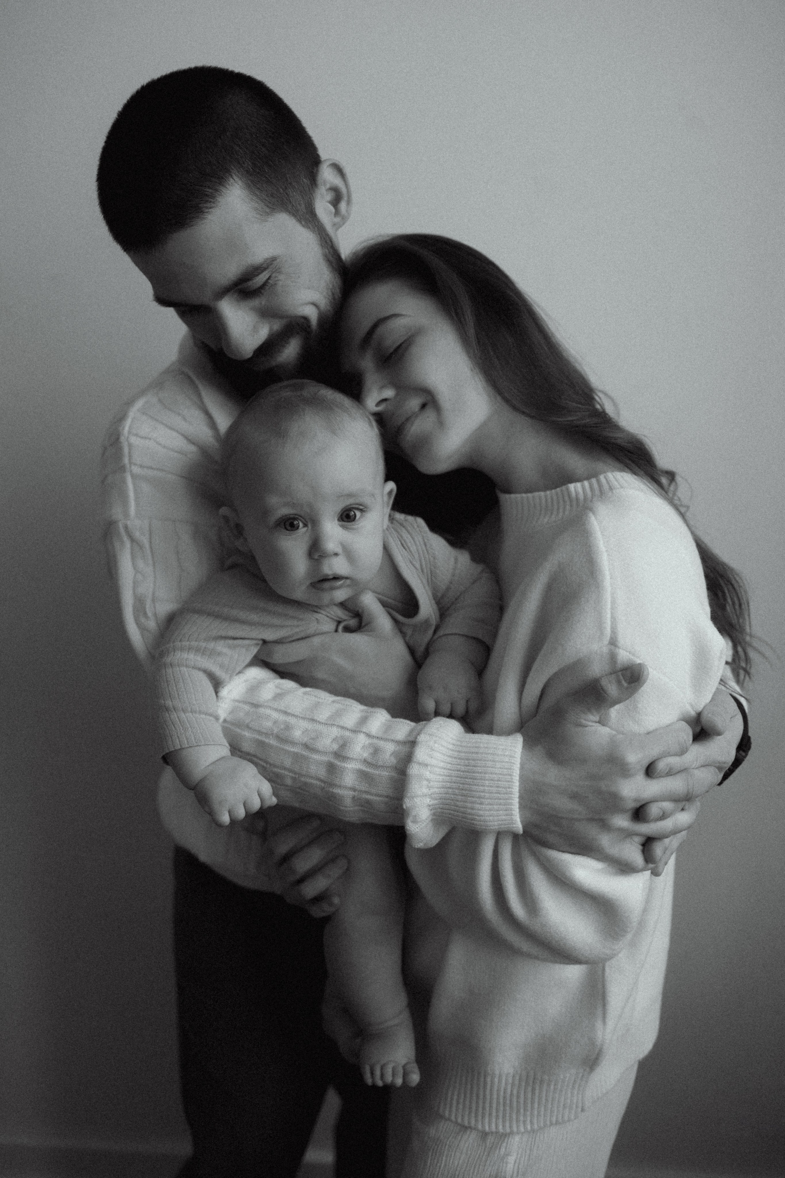 Семейная фотосессия в студии. Семейный фотограф Москва Юлиана Фетисова