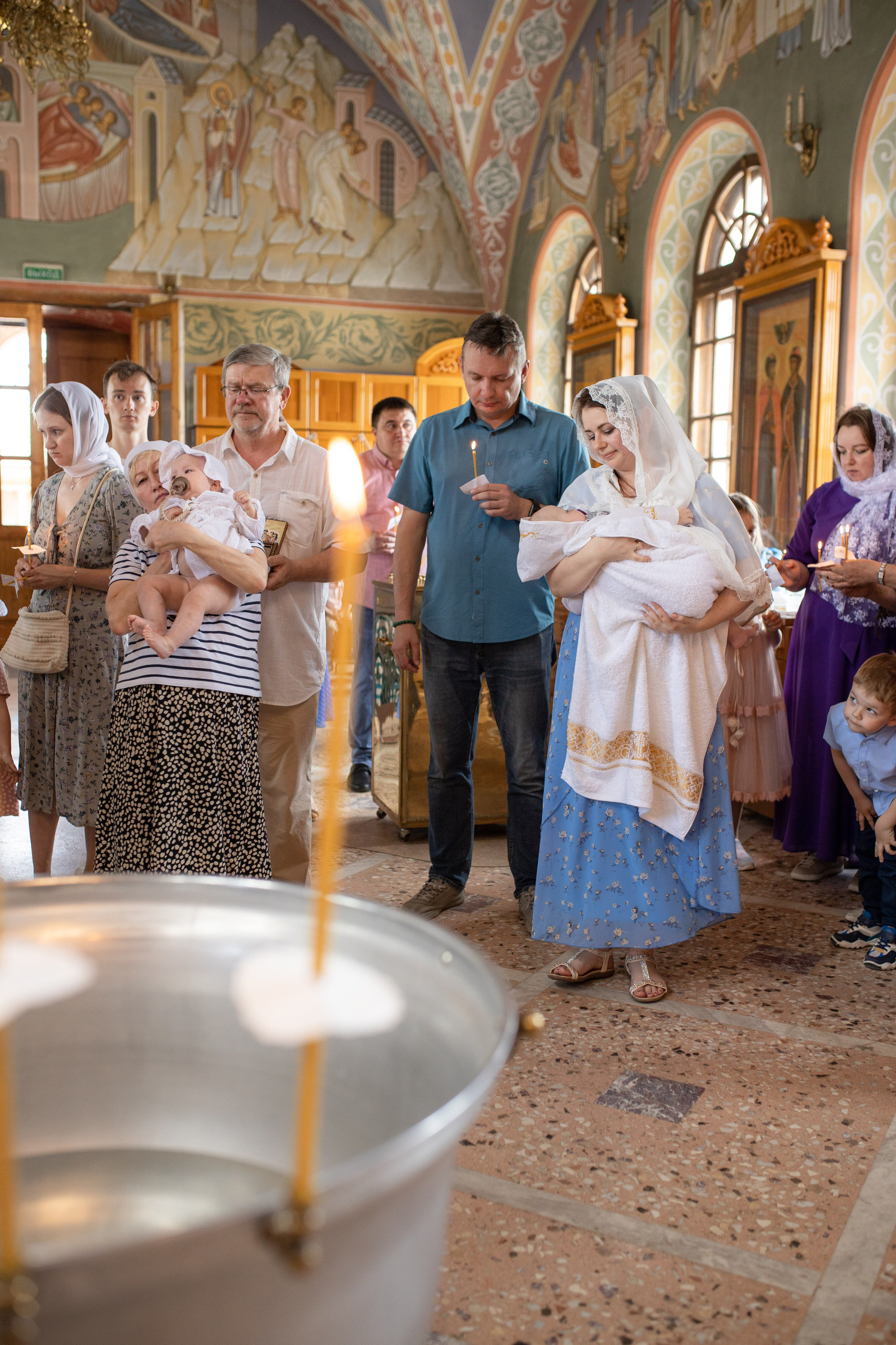 Таинство Крещения Вити. Фотограф в Железнодорожном и Балашихе
