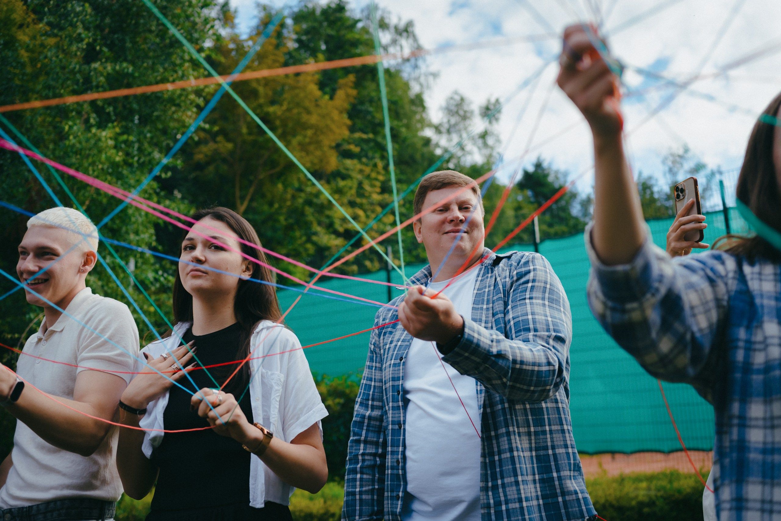 Корпоратив летом под открытым небом. Komonev