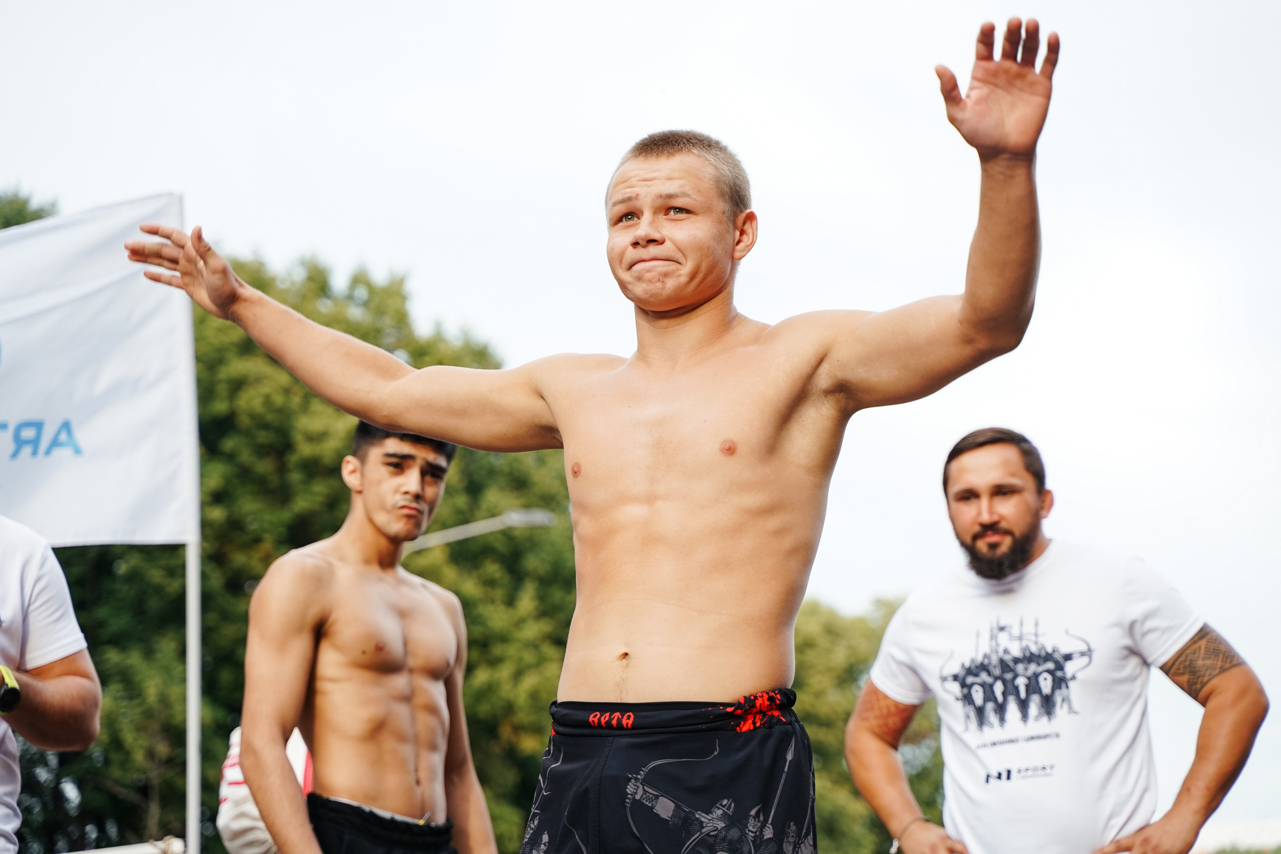 Вечер боев в ЦПКиО. Фотограф Надежда Погребняк | Рязань | Москва