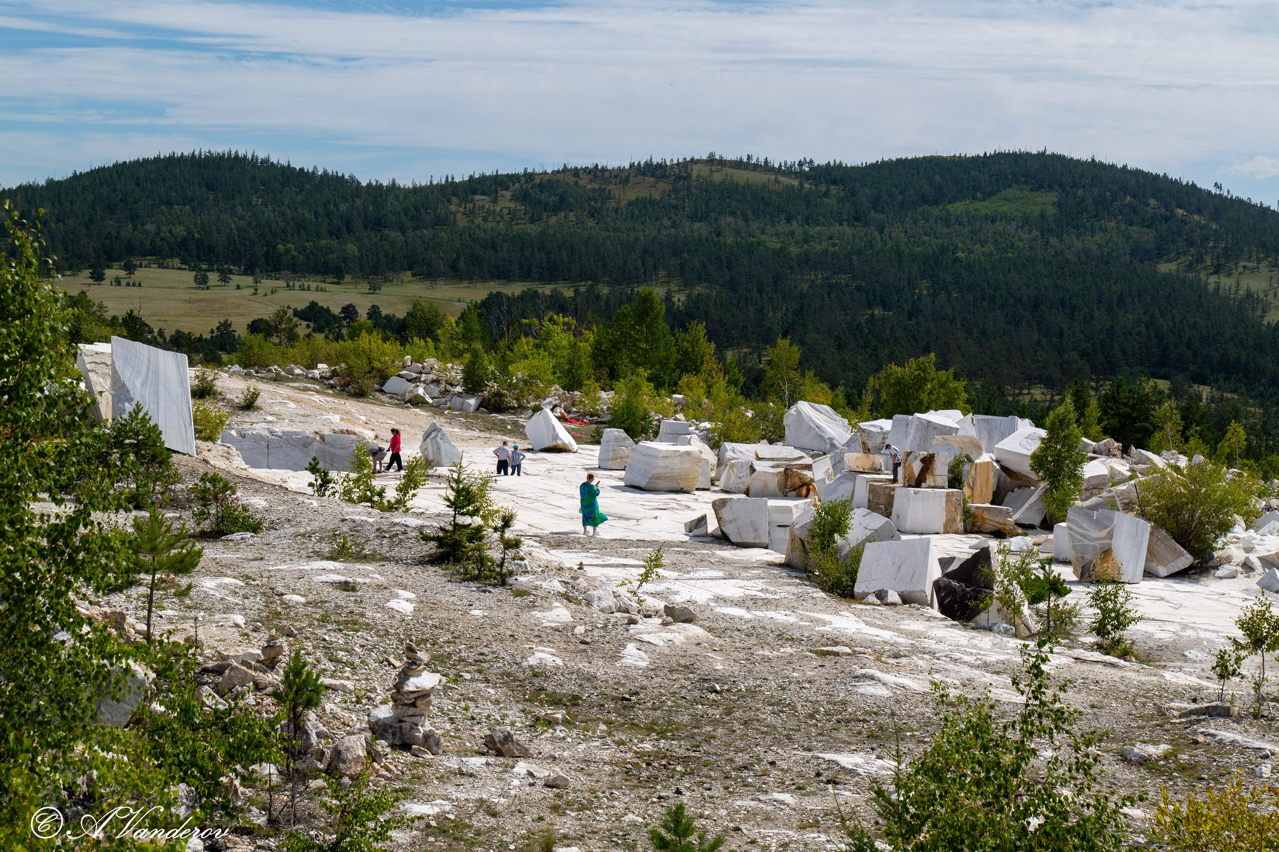 Мраморный карьер. Фотограф Омск | Александр Вандеров