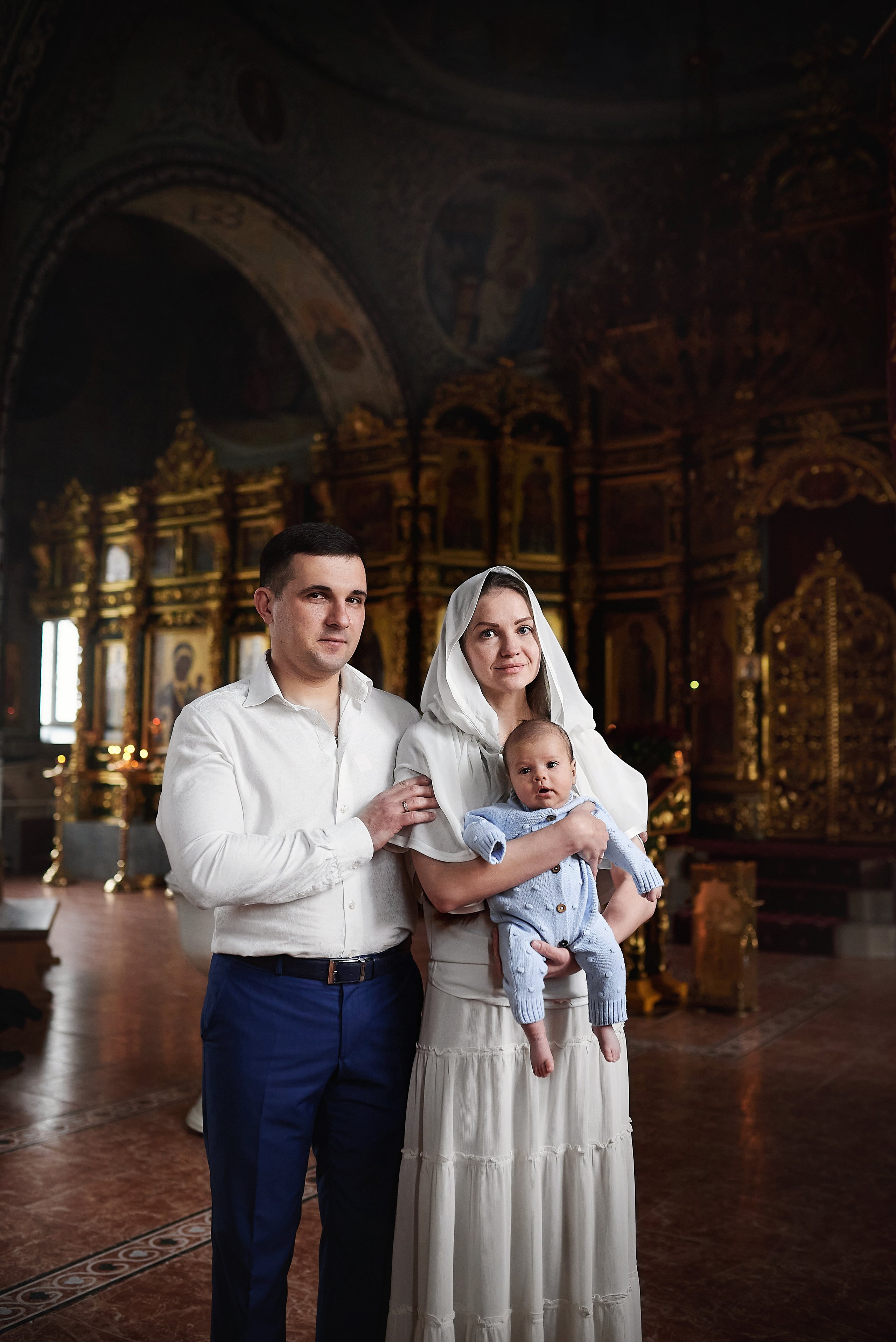 Крещение Николая в храме преп. Серафима Саровского. Семейный фотограф в Ростове-на-Дону Татьяна Литвинова
