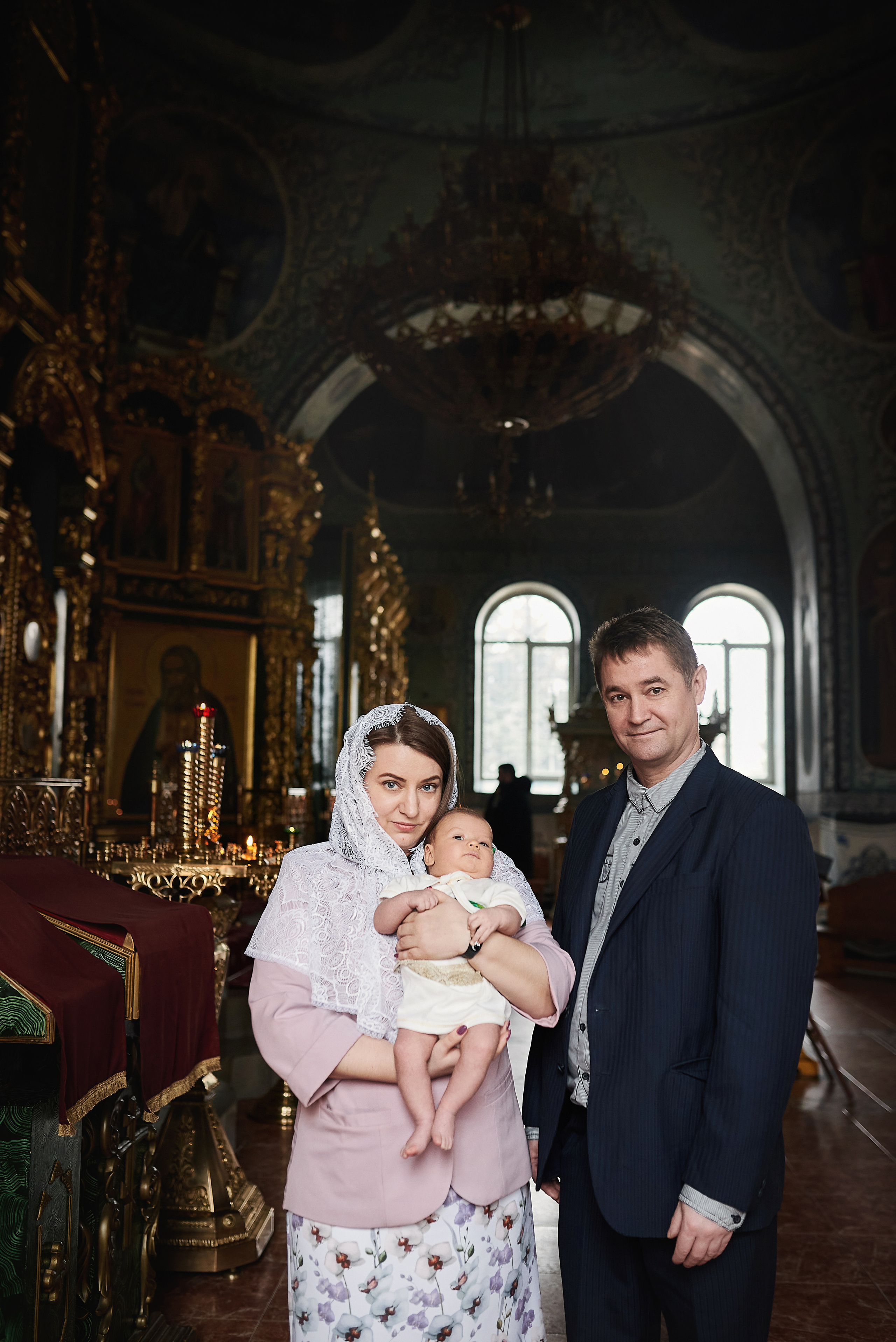 Крещение Николая в храме преп. Серафима Саровского. Семейный фотограф в Ростове-на-Дону Татьяна Литвинова