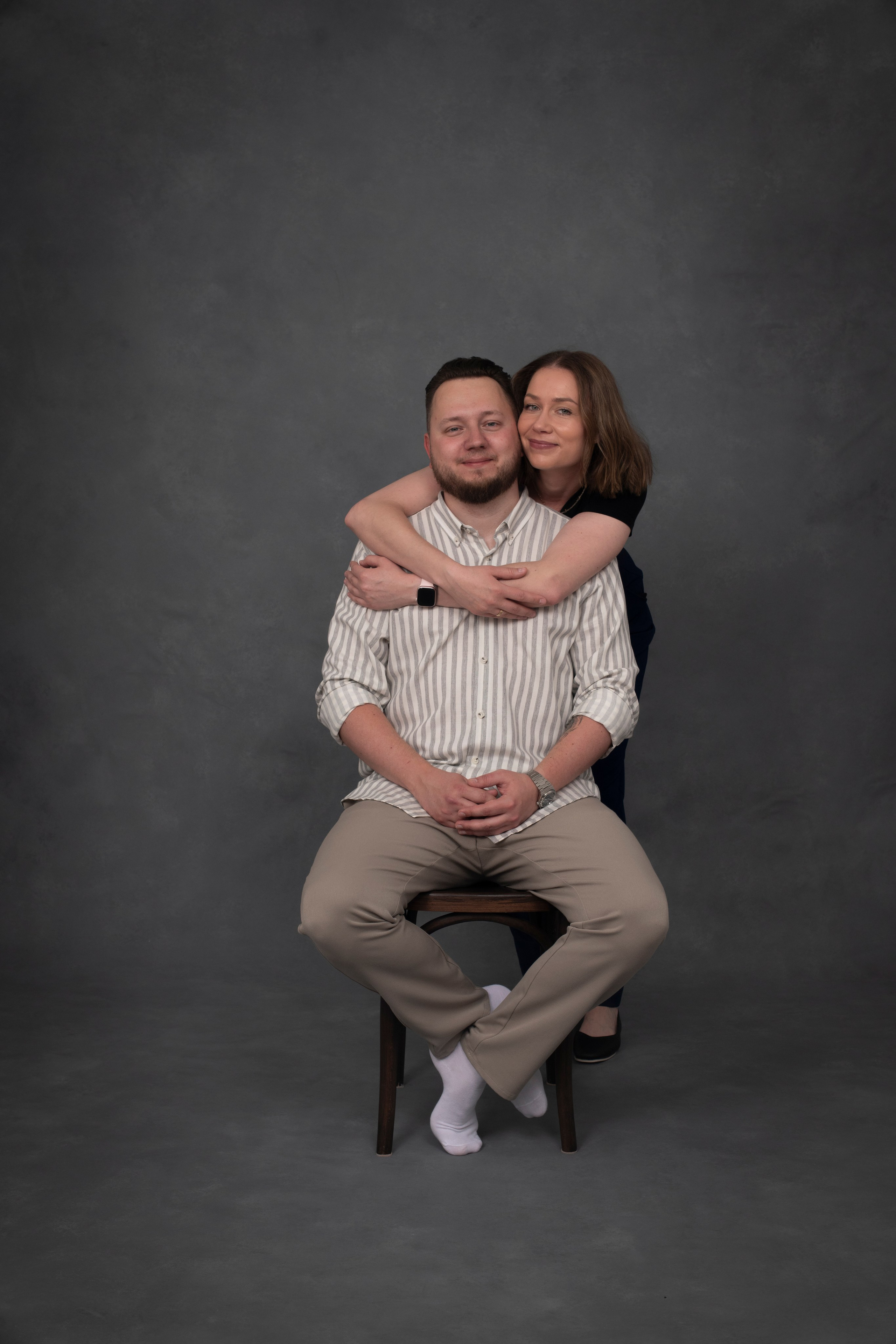 С семьей и друзьями. ON студия автопортрета в Москве