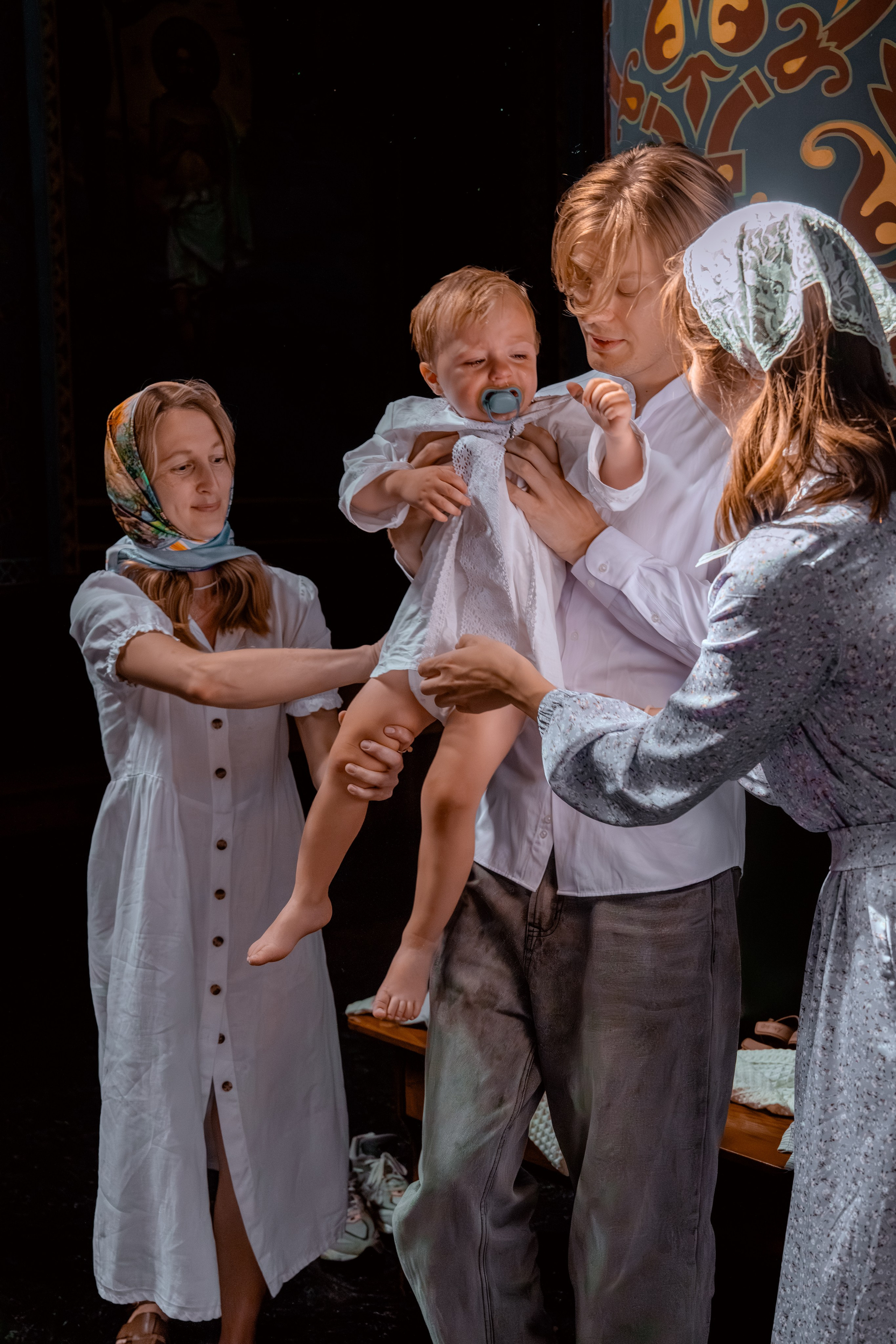 Крещение Матвея. Репортажный фотограф в Красной Поляне и Сочи Павлюченко Екатерина