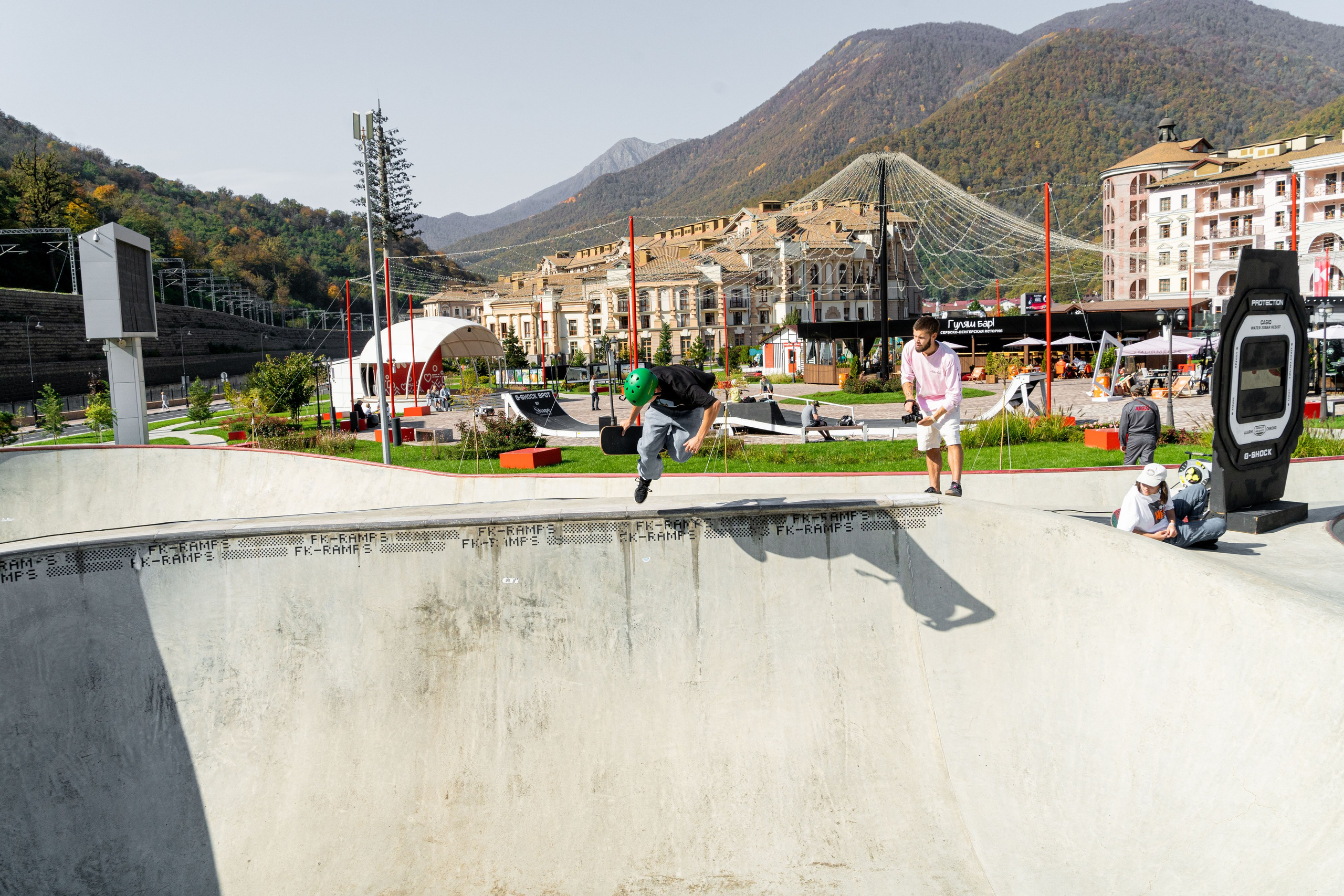Чемпионат России по скейтбордингу на курорте Красная Поляна 2022. Репортажный фотограф в Красной Поляне и Сочи Павлюченко Екатерина
