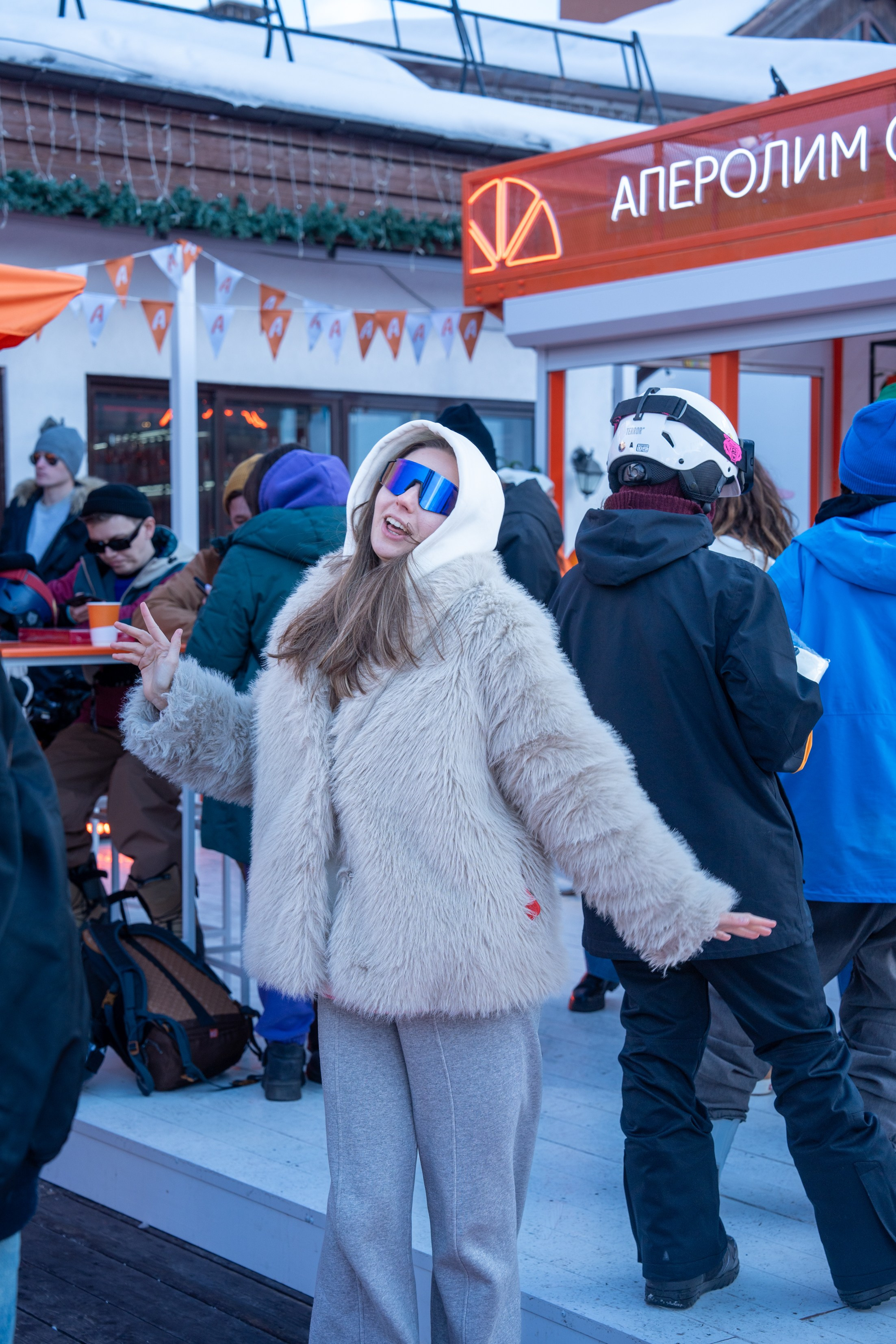Фотоотчет партнерской интеграции Aperol Spritz на Роза Фест 2025. Репортажный фотограф в Красной Поляне и Сочи Павлюченко Екатерина